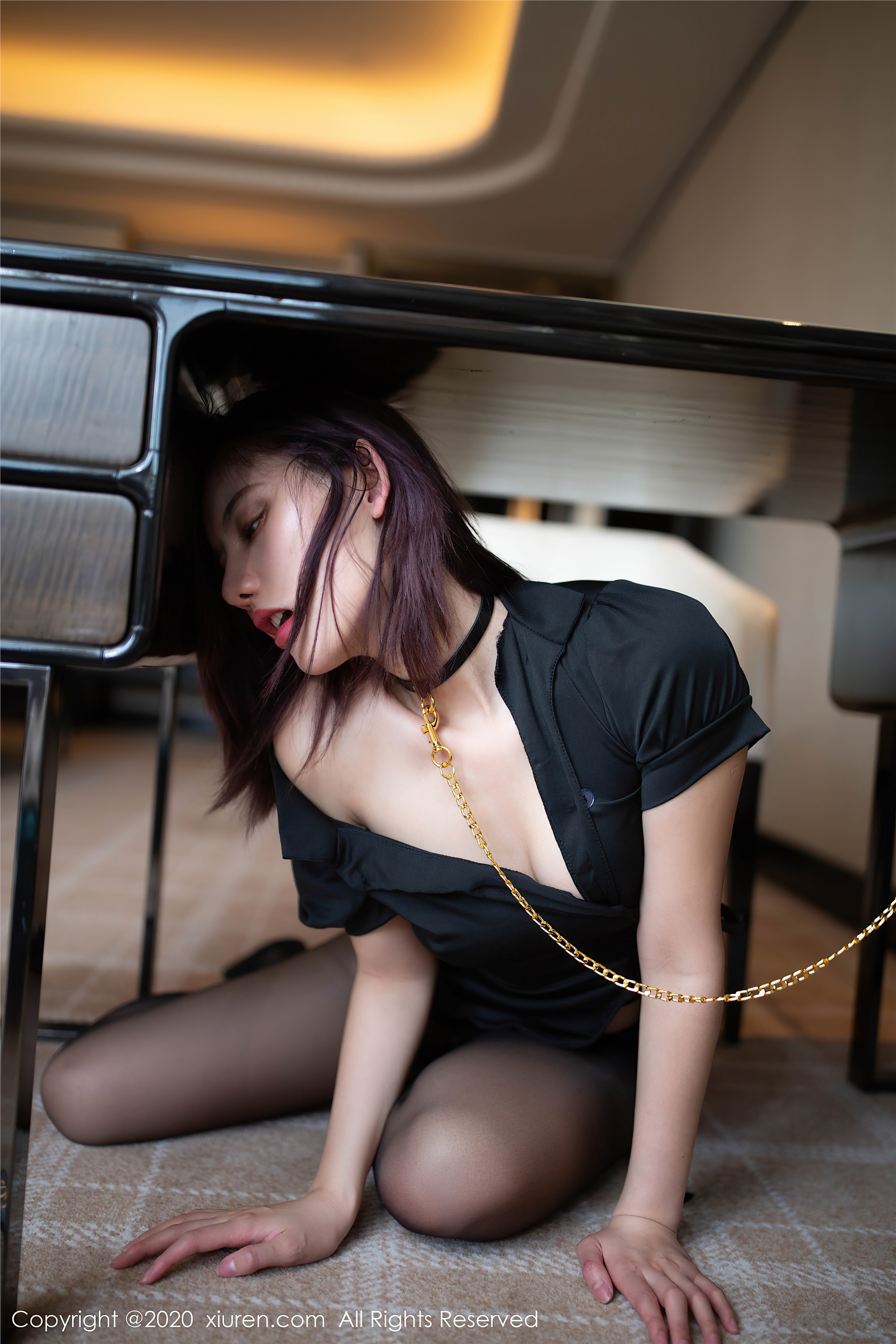 秀人网美媛馆期2020-08-06期Vol.2413期就是阿朱啊-秀人网