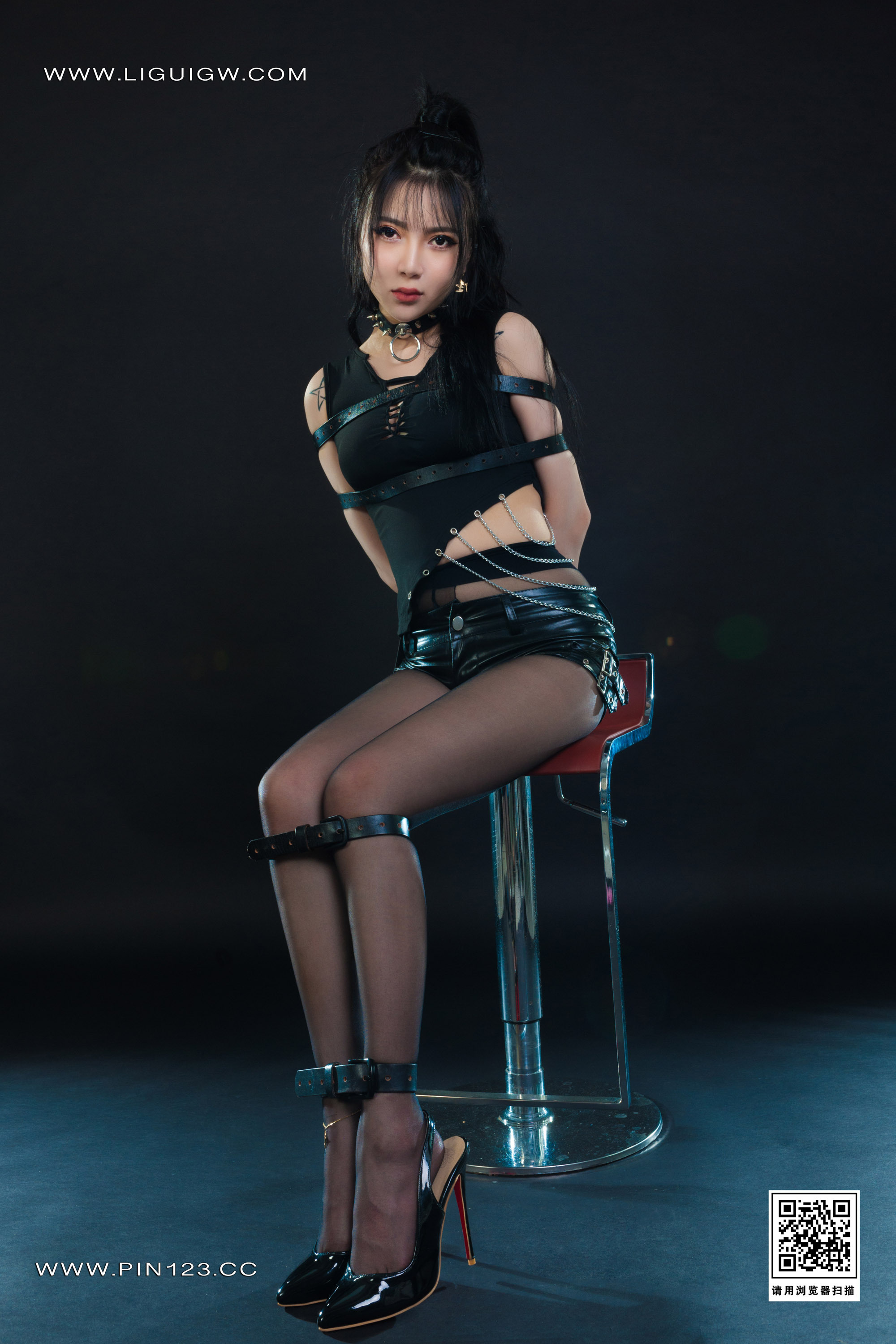 图片[12]-Ligui丽柜期2023.08.18期撕袜四马期小七-秀人网