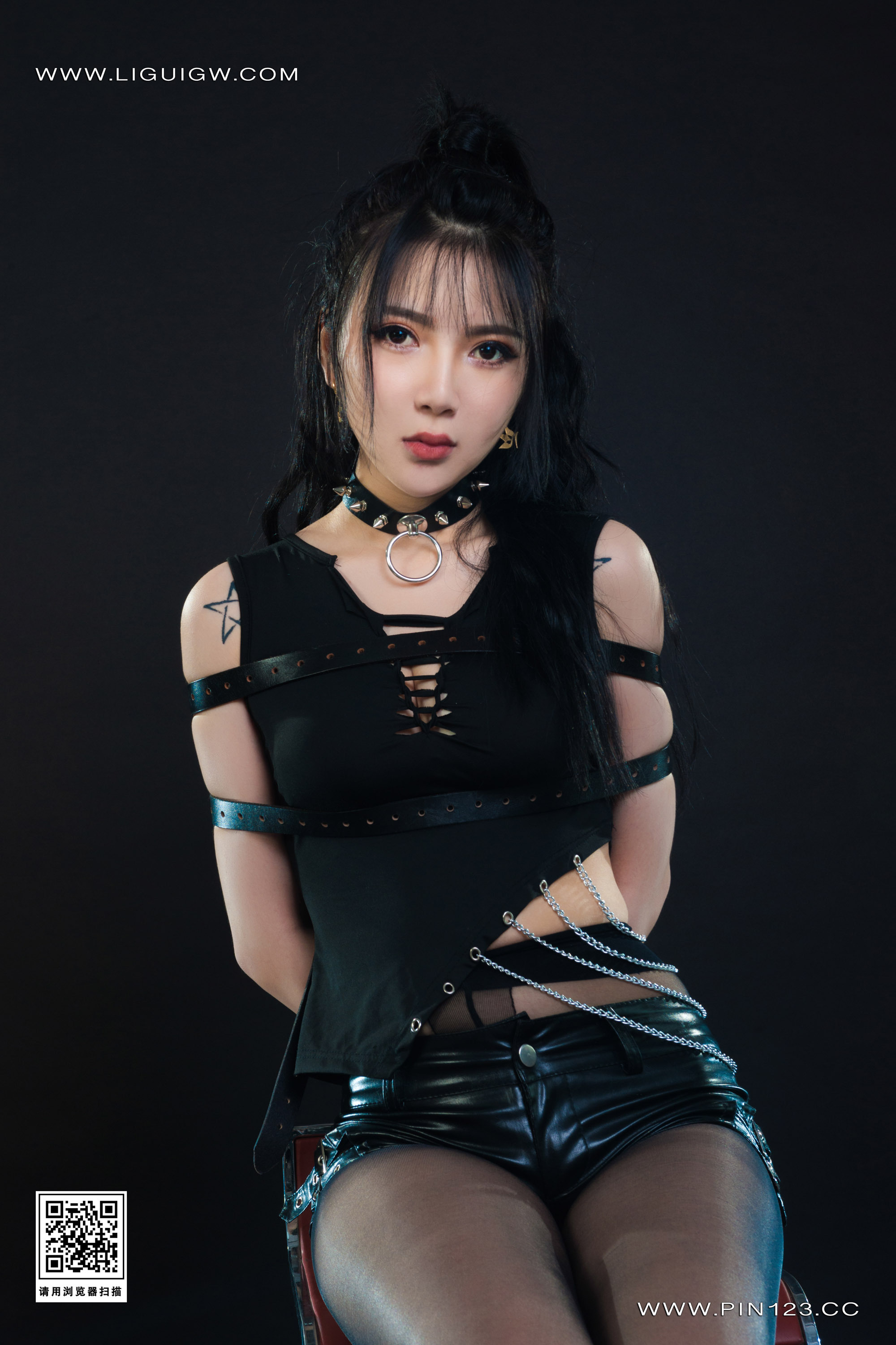 图片[17]-Ligui丽柜期2023.08.18期撕袜四马期小七-秀人网