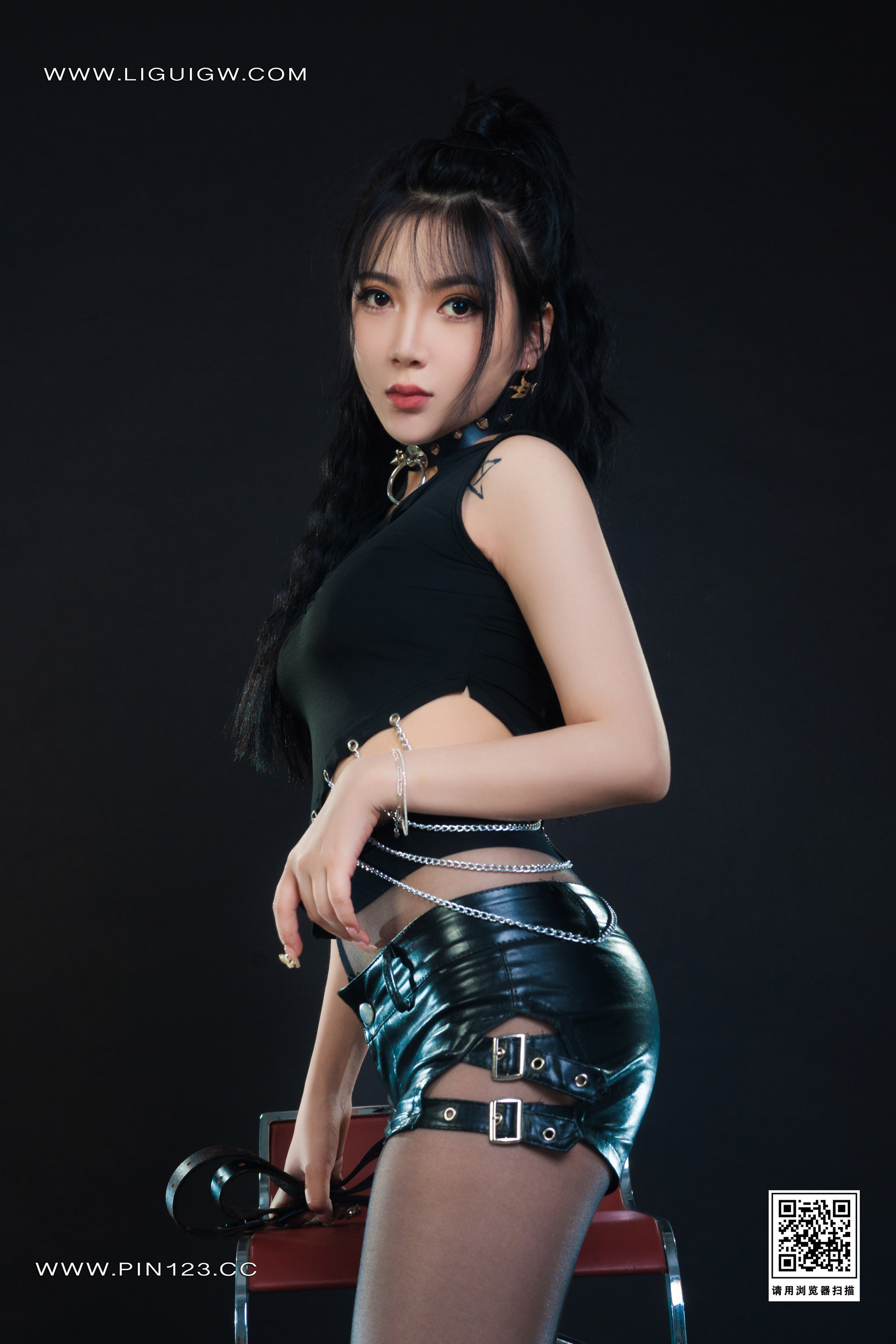 图片[4]-Ligui丽柜期2023.08.18期撕袜四马期小七-秀人网