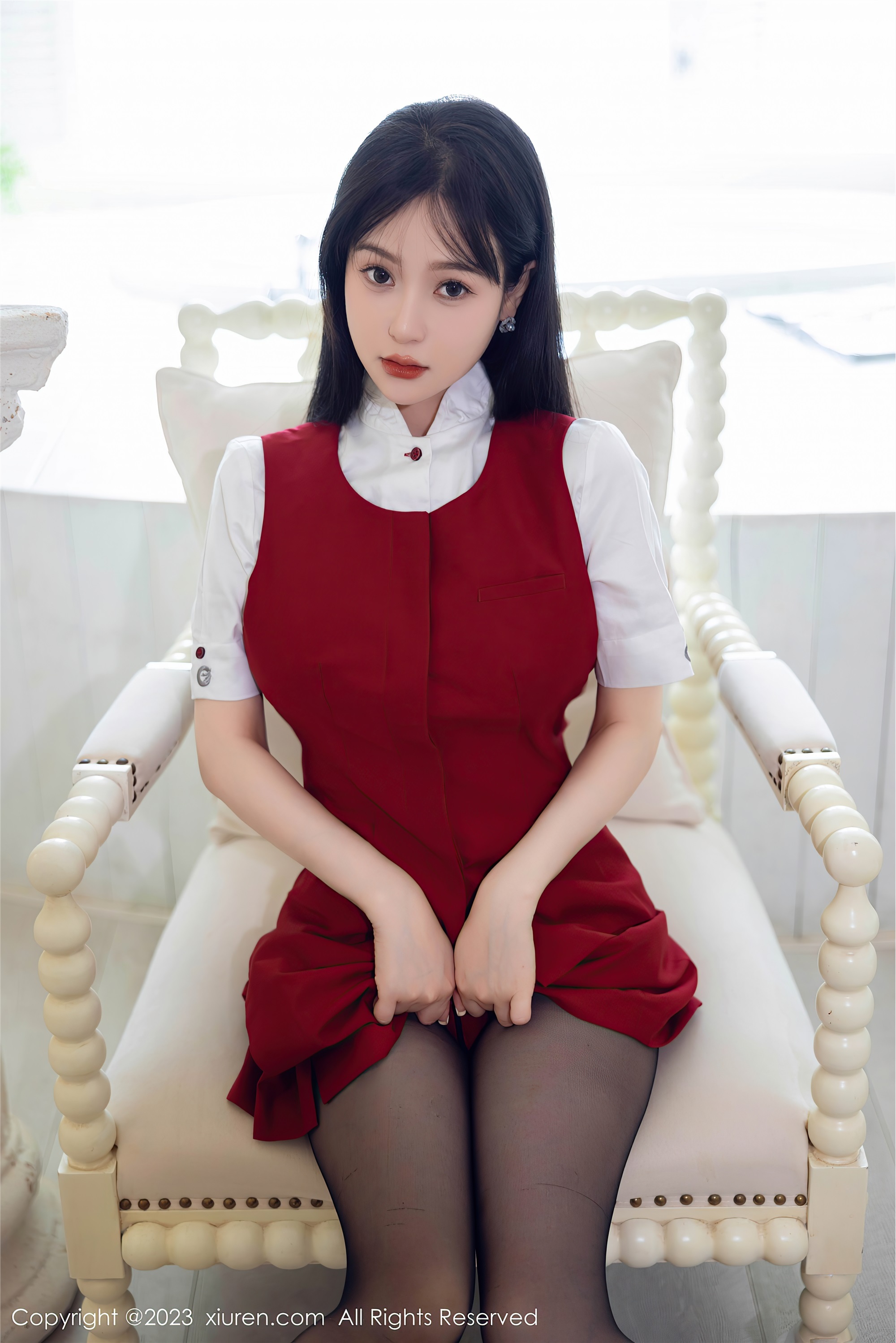 图片[2]-XiuRen秀人网第7037期柚琪Rich-秀人网