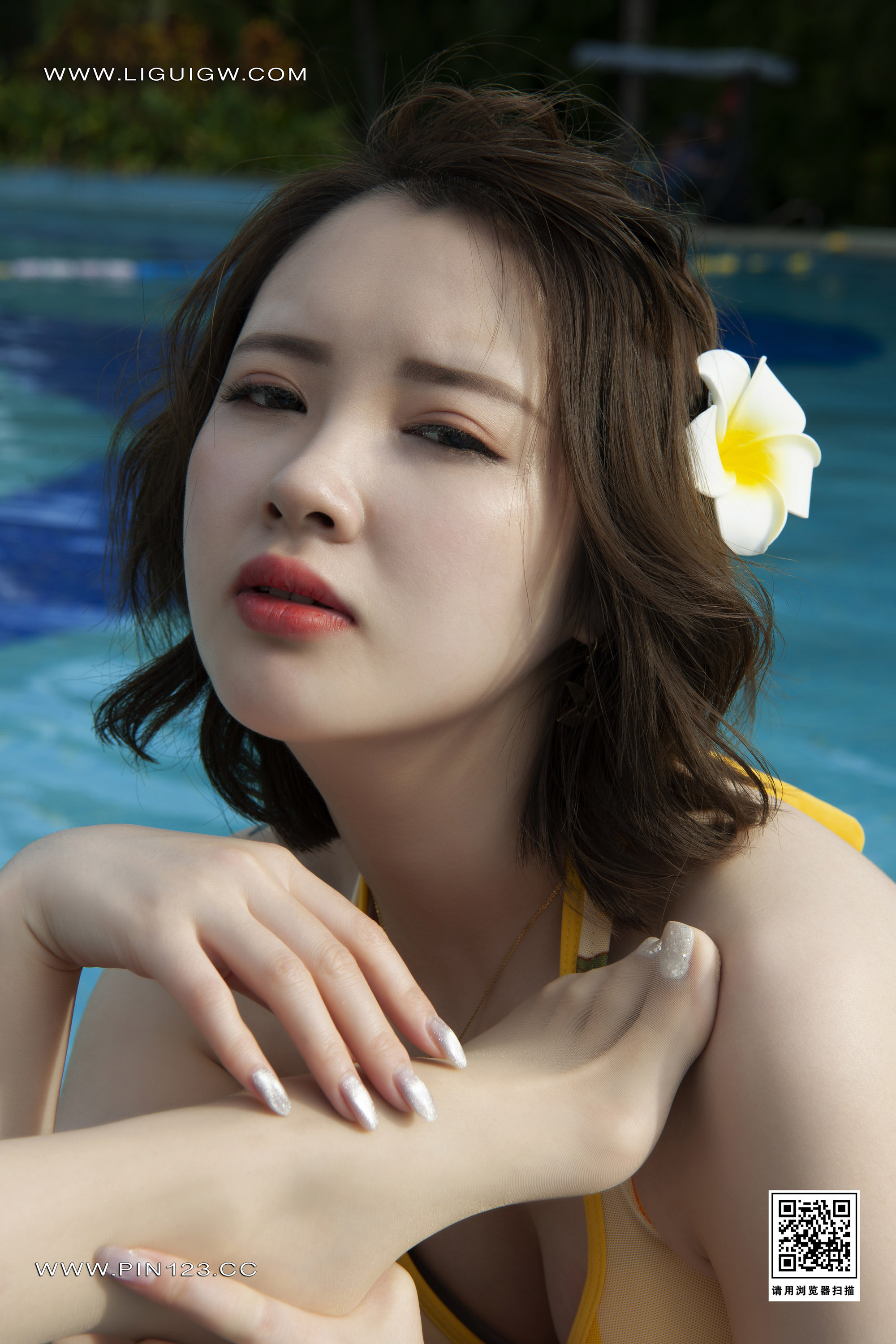 图片[54]-Ligui丽柜期2023.09.04期《双生花》-期浪漫假日期兔子＆妖妖-秀人网