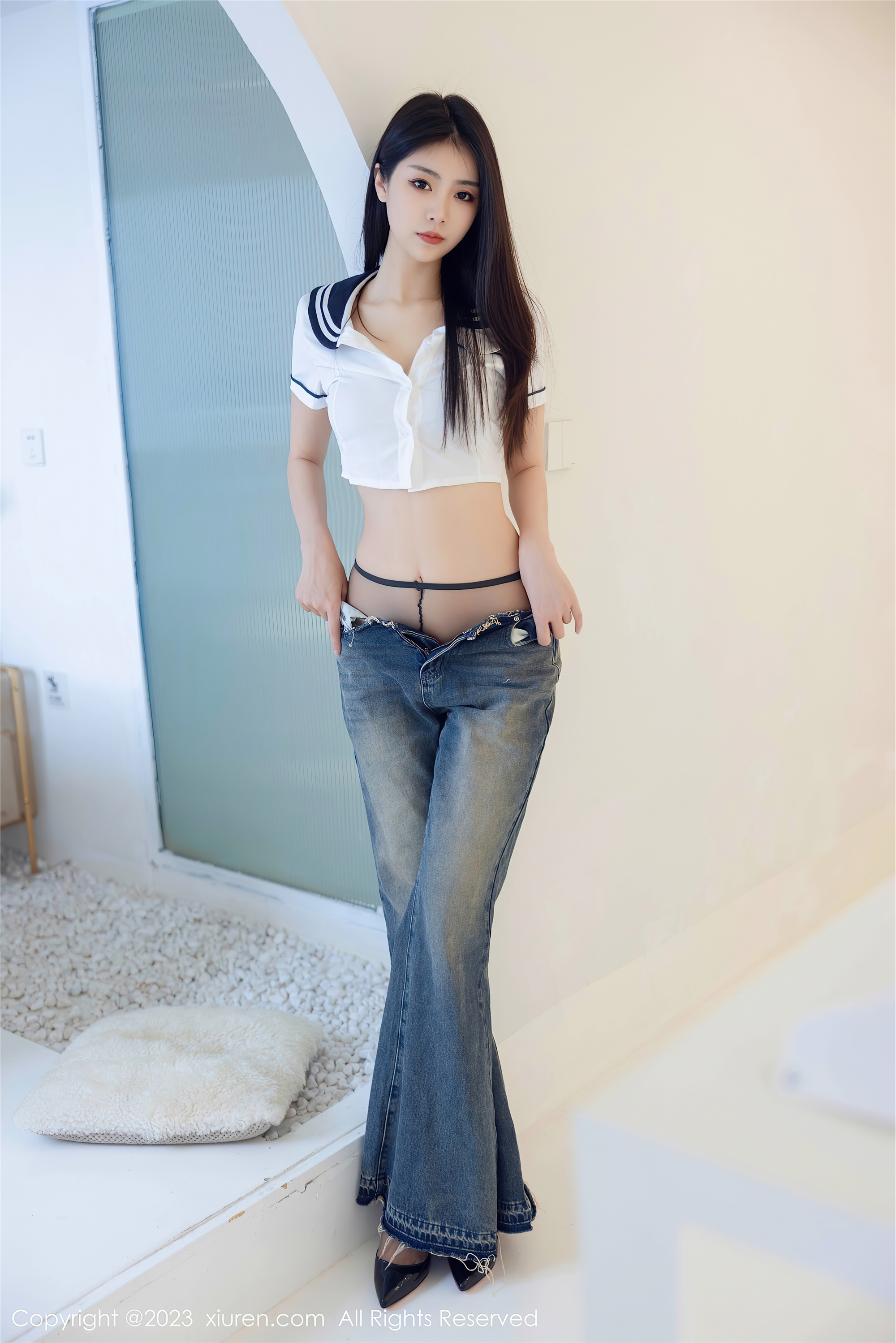 图片[19]-XiuRen秀人网第7027期可樂Vicky期牛仔裤-秀人网