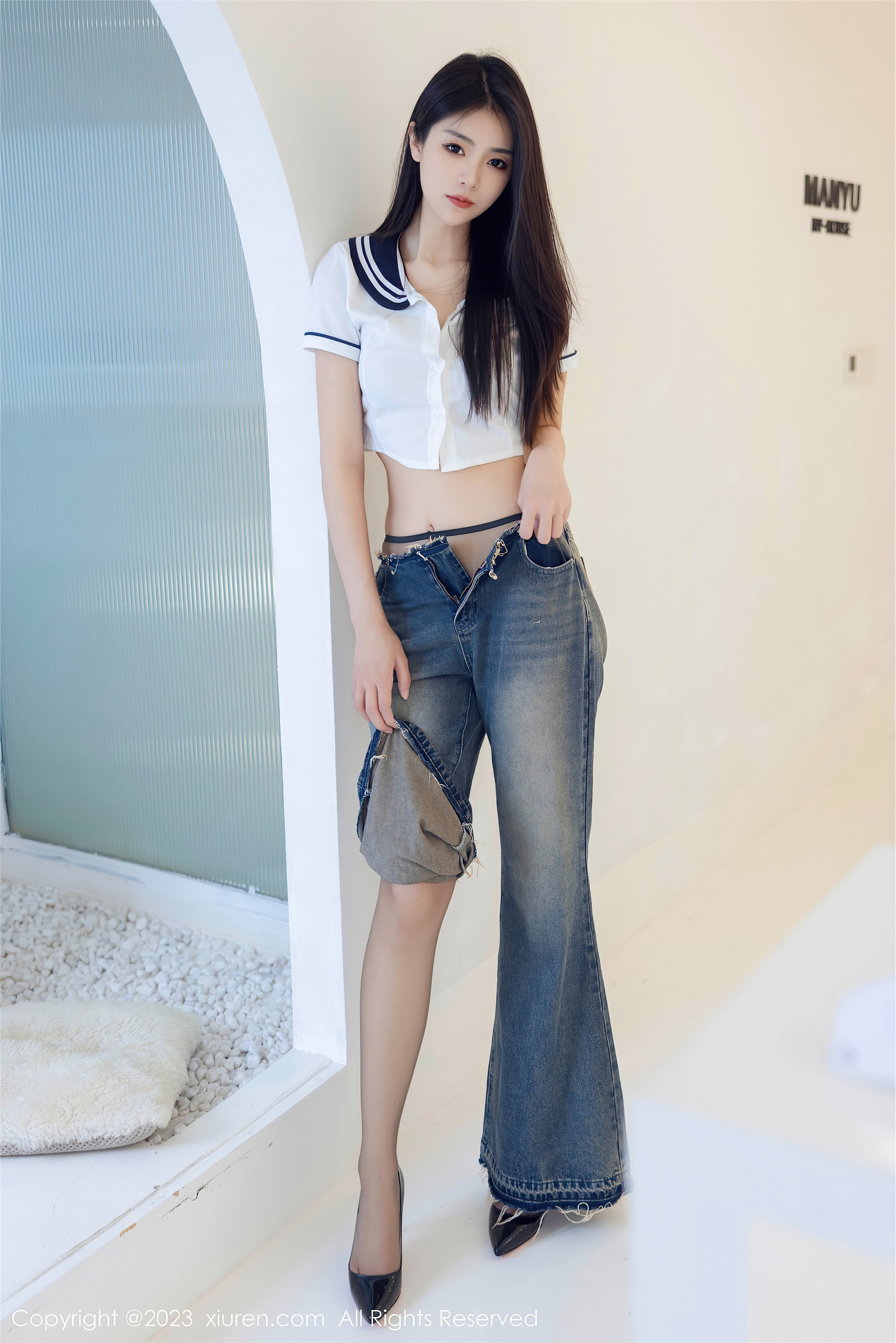 图片[21]-XiuRen秀人网第7027期可樂Vicky期牛仔裤-秀人网