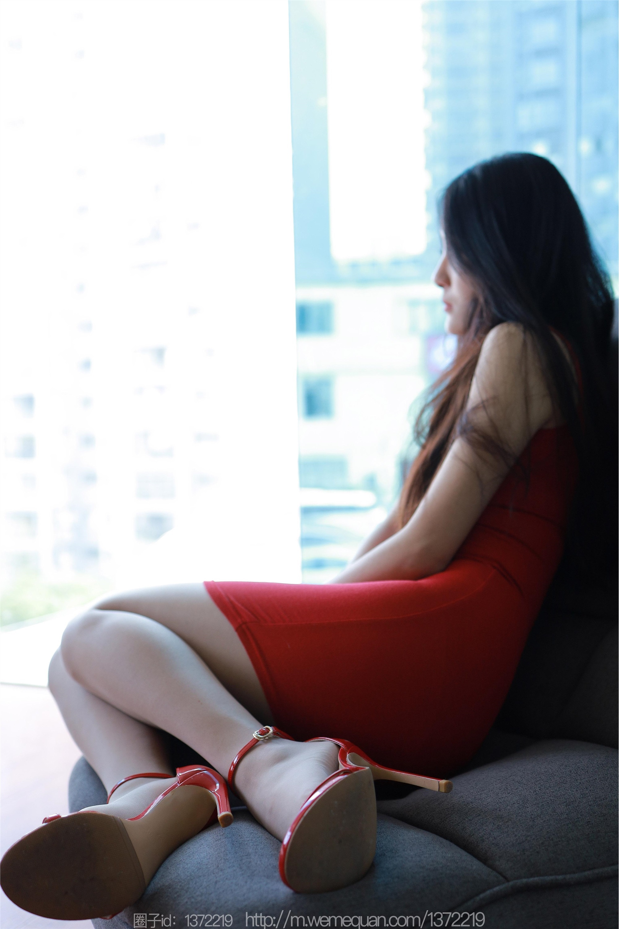 图片[45]-IESS异思趣向期期2023.02.25期丝享家期1372期婉萍《红色包臀裙》-套图网