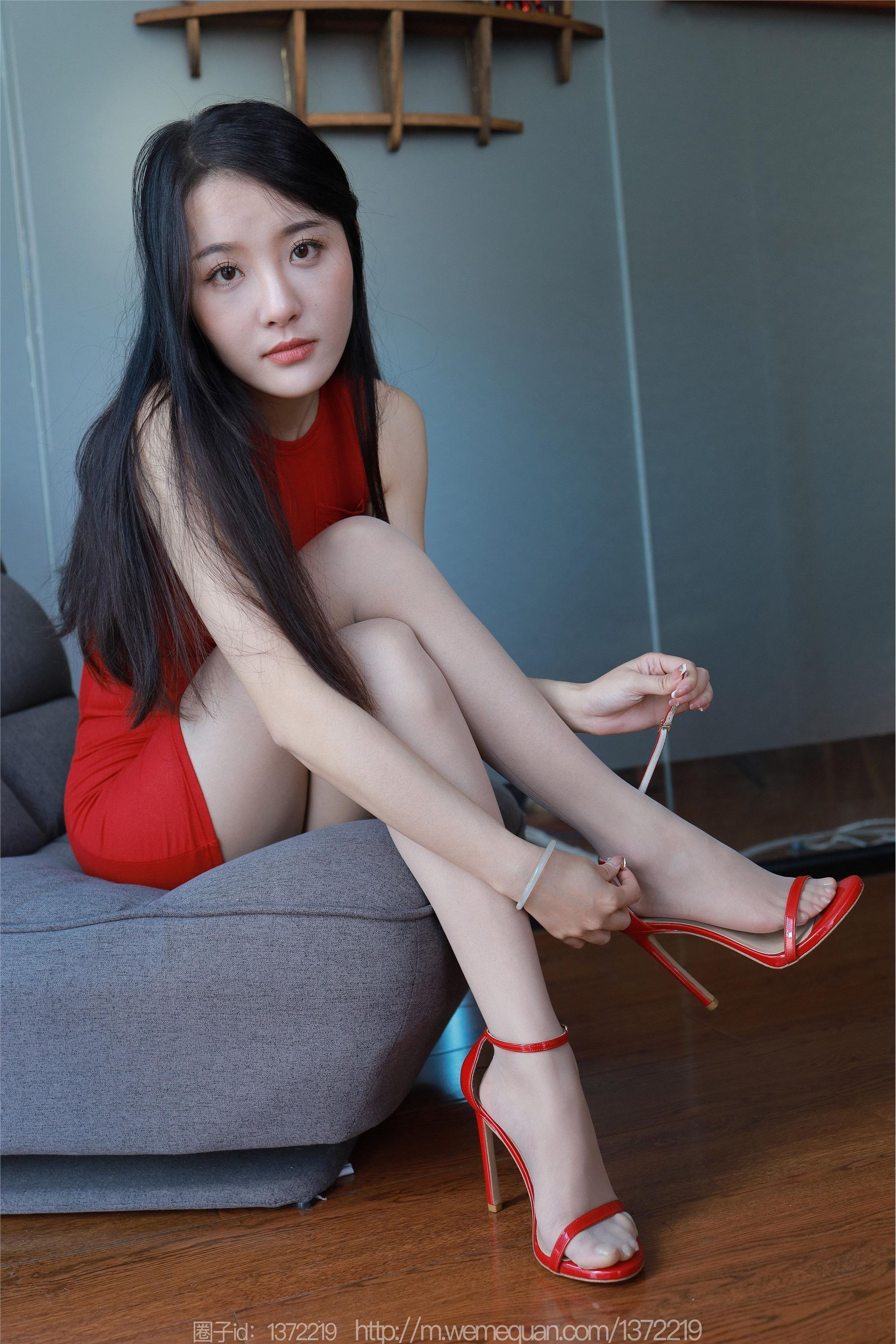 图片[58]-IESS异思趣向期期2023.02.25期丝享家期1372期婉萍《红色包臀裙》-套图网