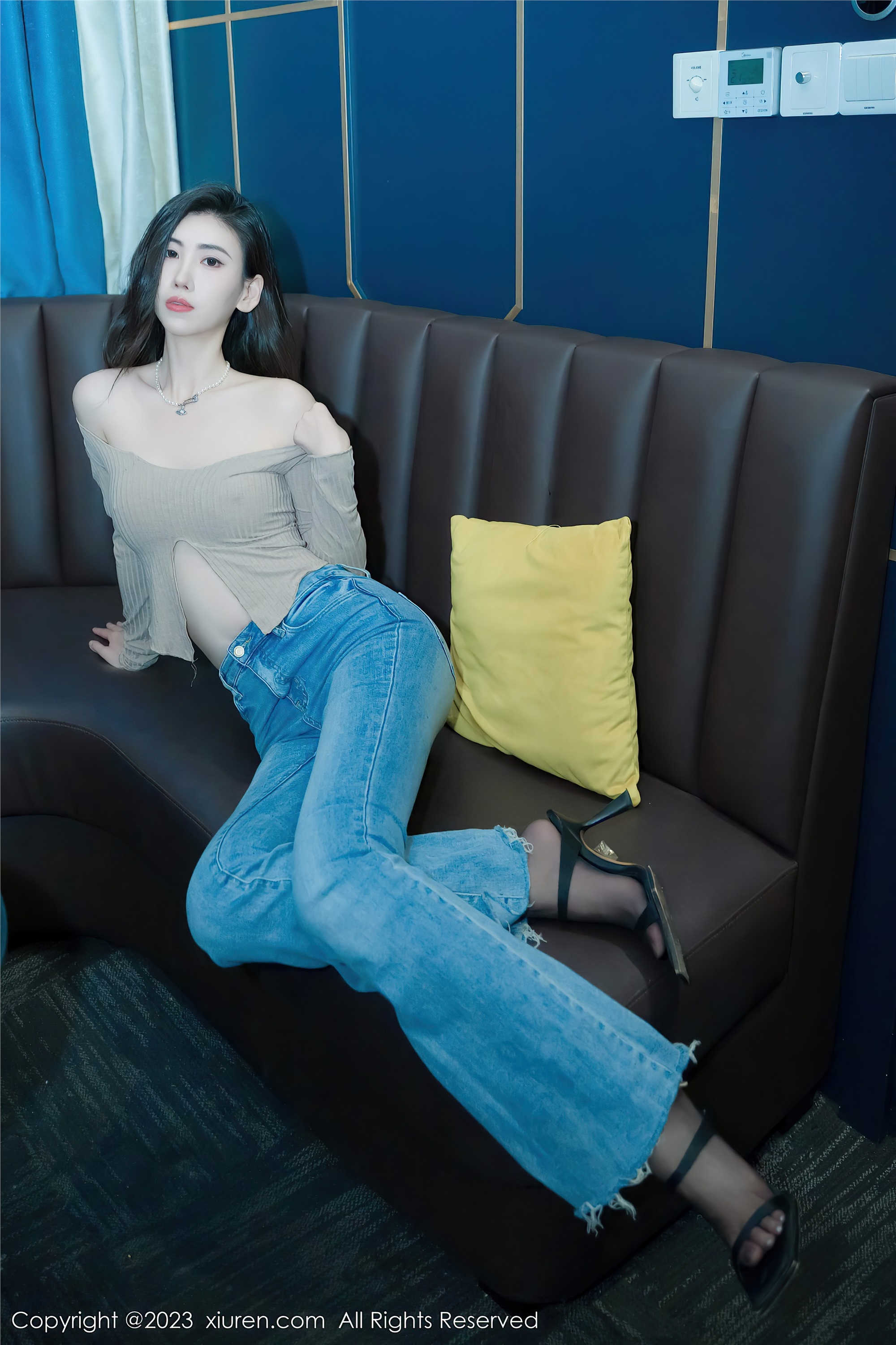 图片[10]-XiuRen秀人网第7041期章芃芃期牛仔裤-秀人网