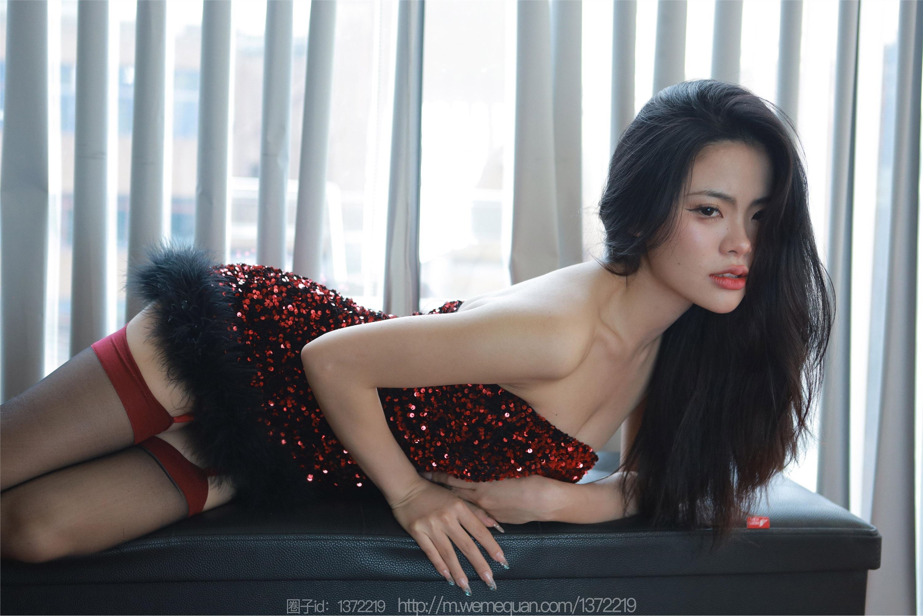 图片[26]-IESS异思趣向期期2023.02.26期丝享家期1373期兔兔《红裙女神（下）》-秀人网