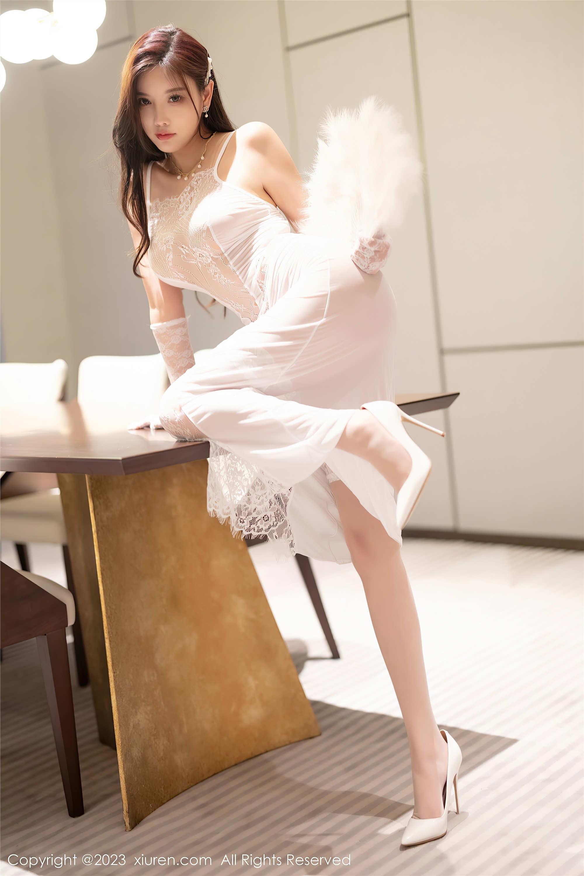 图片[28]-XiuRen秀人网第7097期杨晨晨Yome期长裙-秀人网