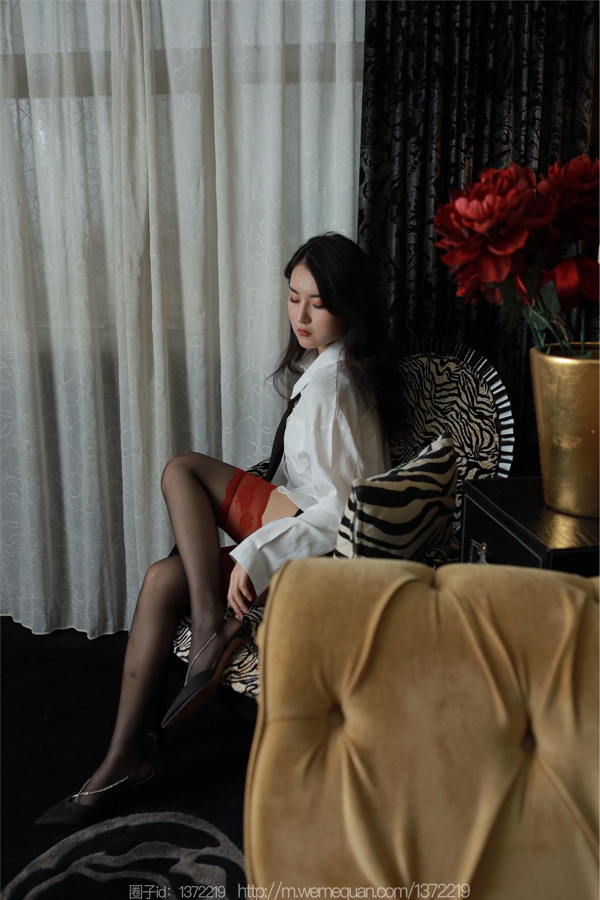 图片[45]-IESS异思趣向期期2023.03.11期丝享家期1387期小宝《红玫瑰雷丝》-套图网