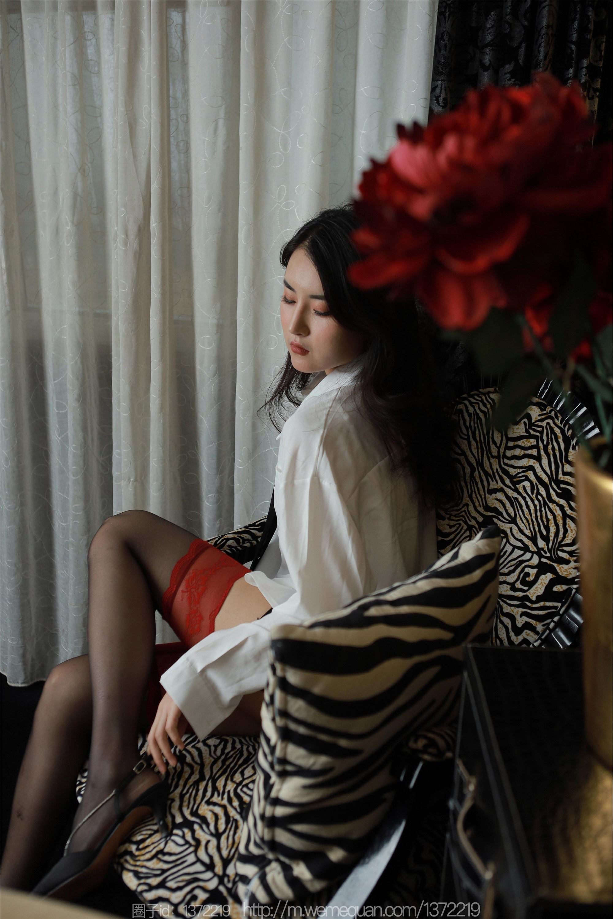 图片[47]-IESS异思趣向期期2023.03.11期丝享家期1387期小宝《红玫瑰雷丝》-套图网