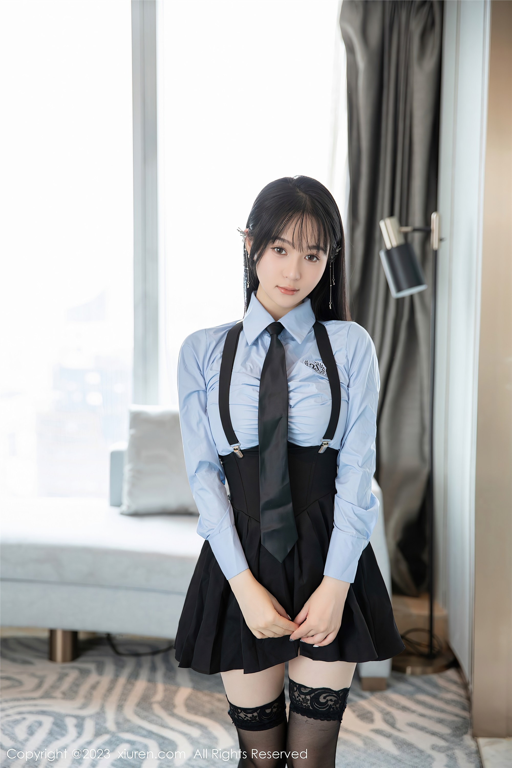 图片[2]-Xiuren秀人网期2023.07.26期N第7140期柚琪Rich-套图网