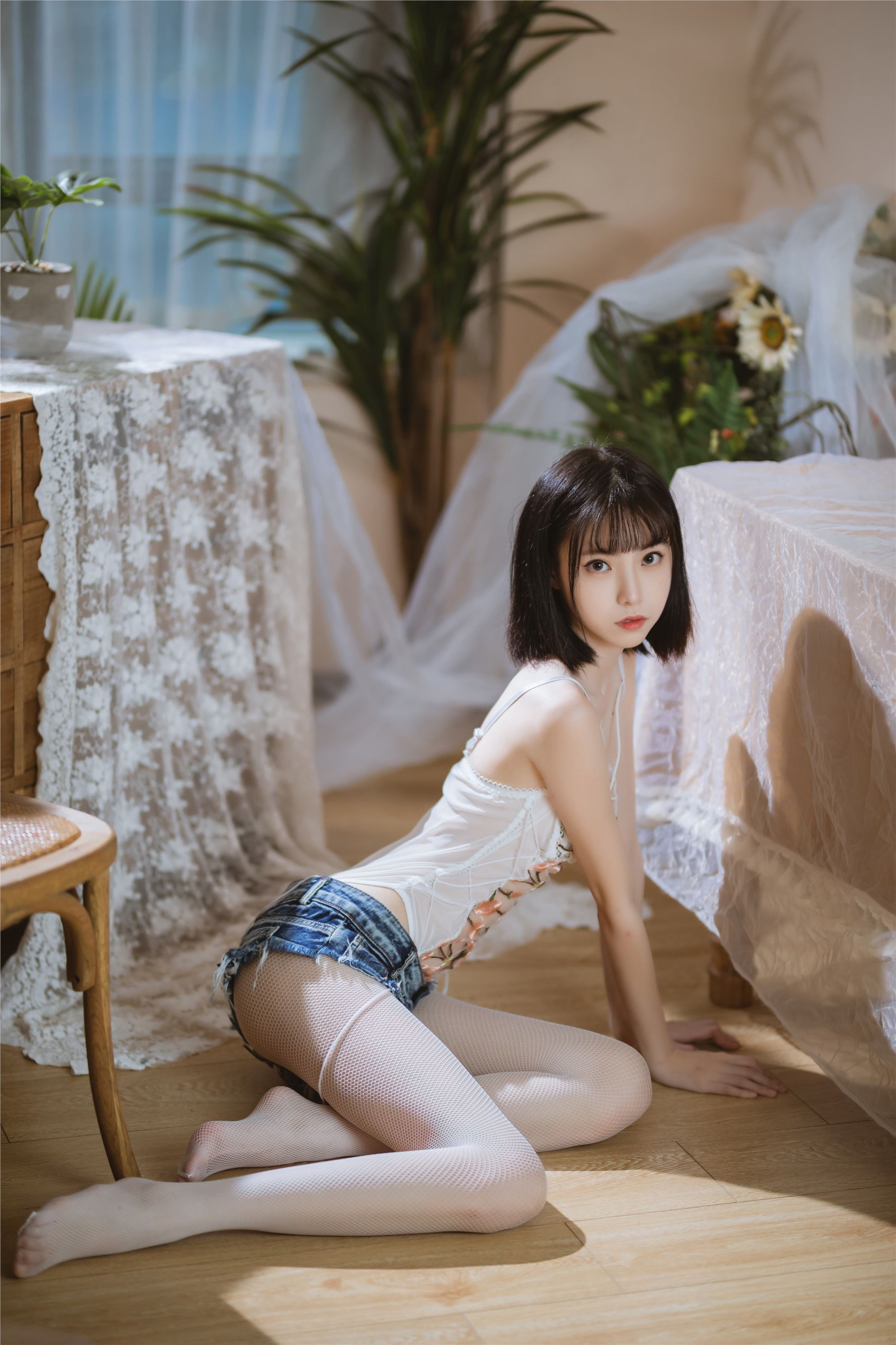 图片[33]-许岚LAN期-期N第001期少女纯欲牛仔短裤-秀人网