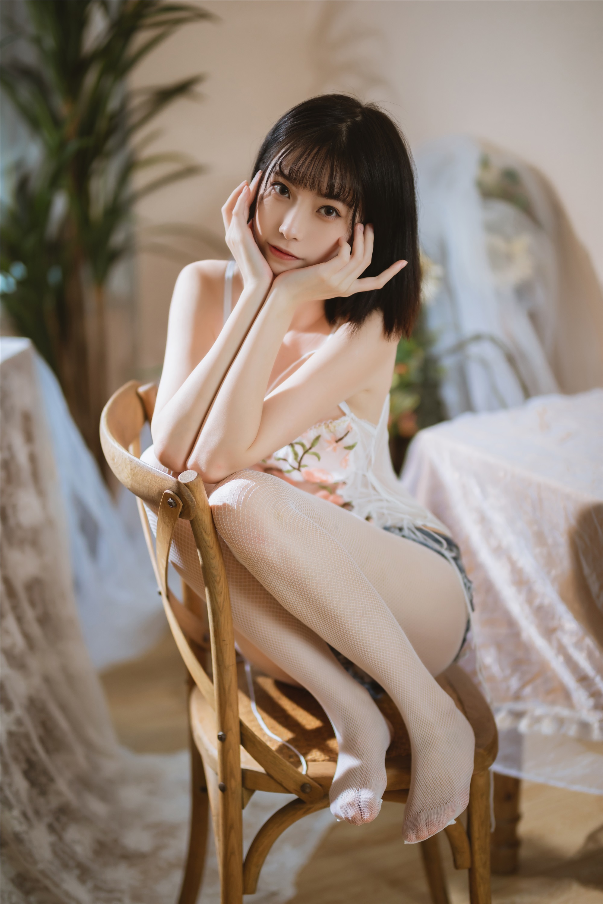 图片[5]-许岚LAN期-期N第001期少女纯欲牛仔短裤-秀人网