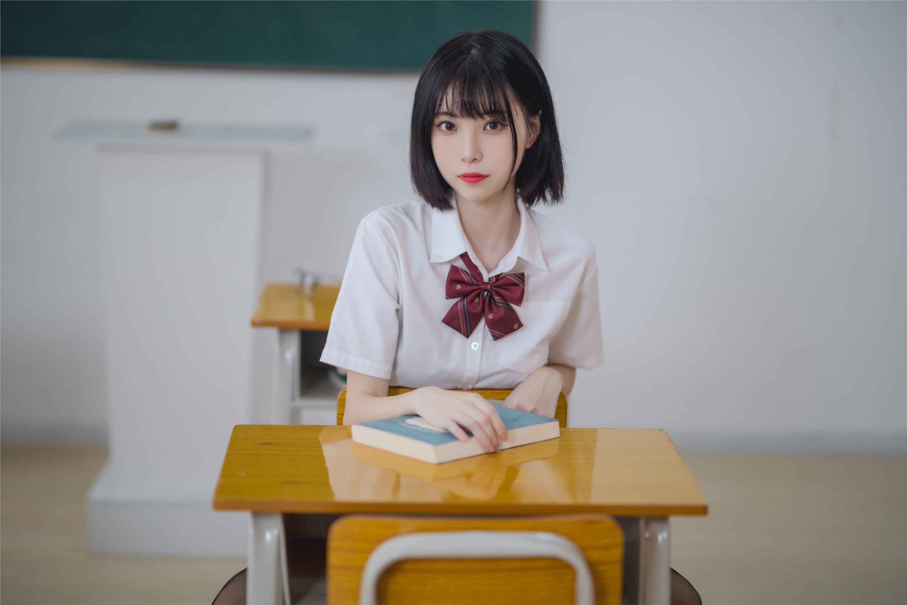 图片[2]-许岚LAN期-期N第003期教室JK黑丝-秀人网