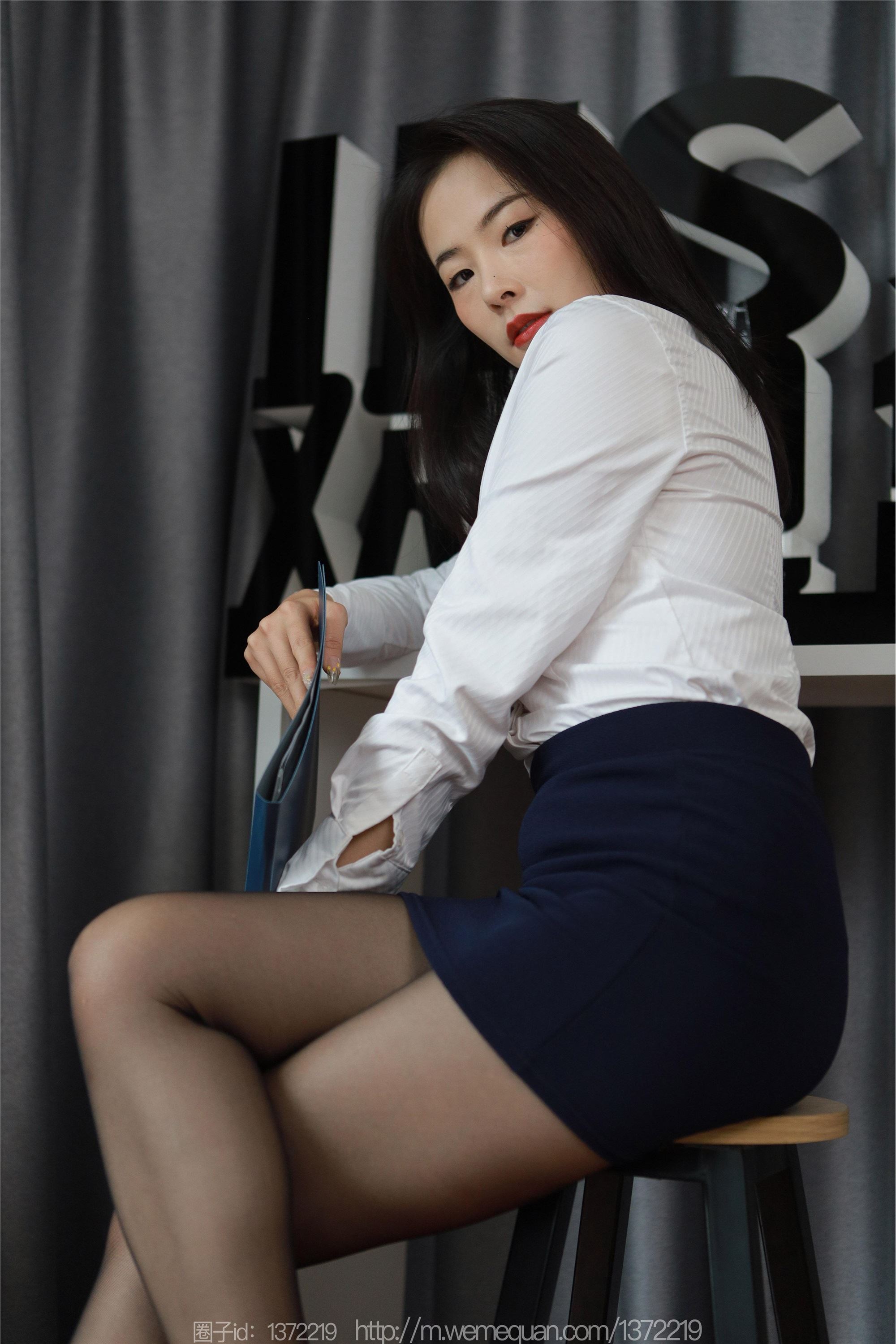 图片[75]-IESS异思趣向期期2023.03.15期丝享家期1391期小金《落地窗制服》-秀人网