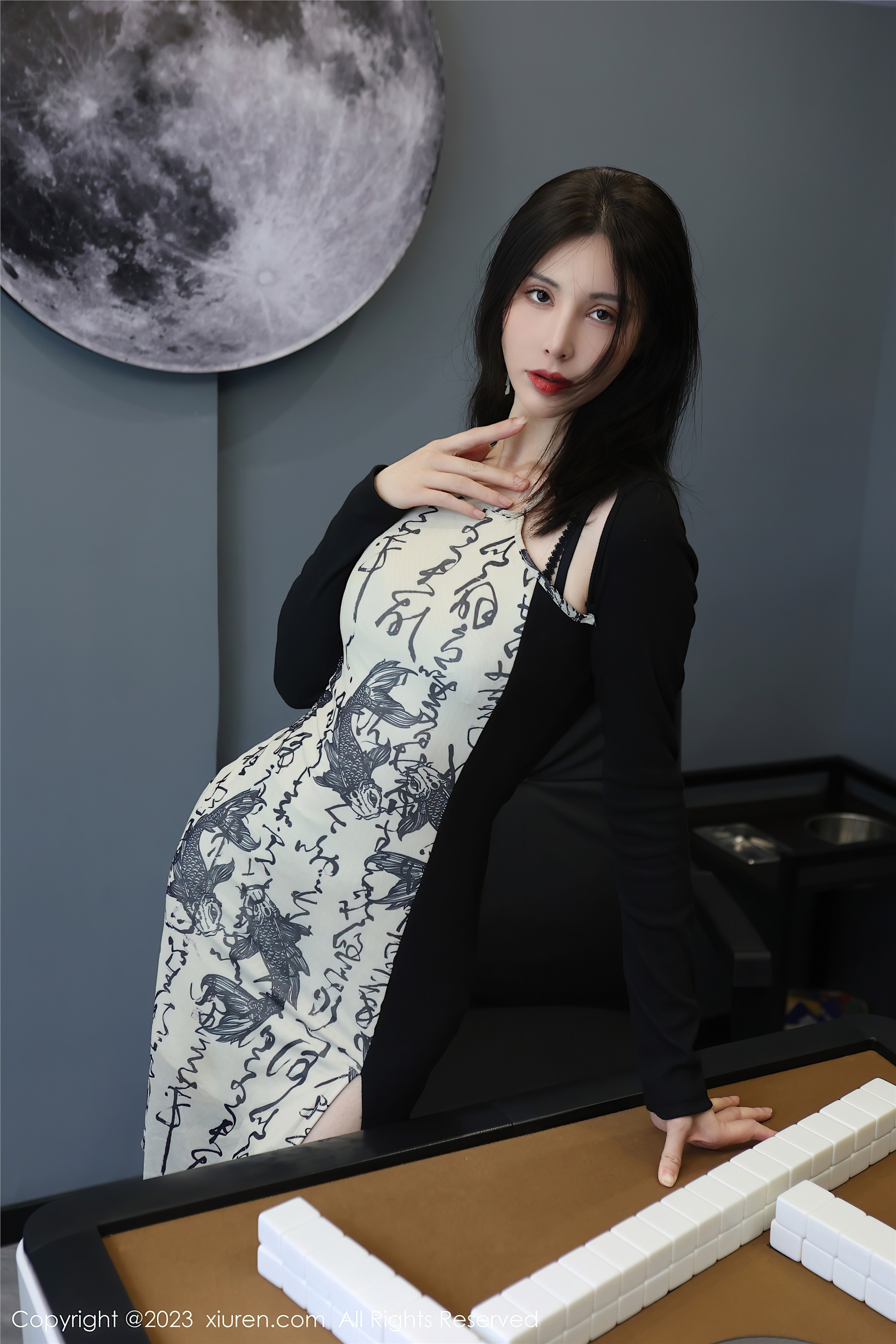 图片[2]-Xiuren秀人网期2023.08.03期N第7178期曼柔-套图网