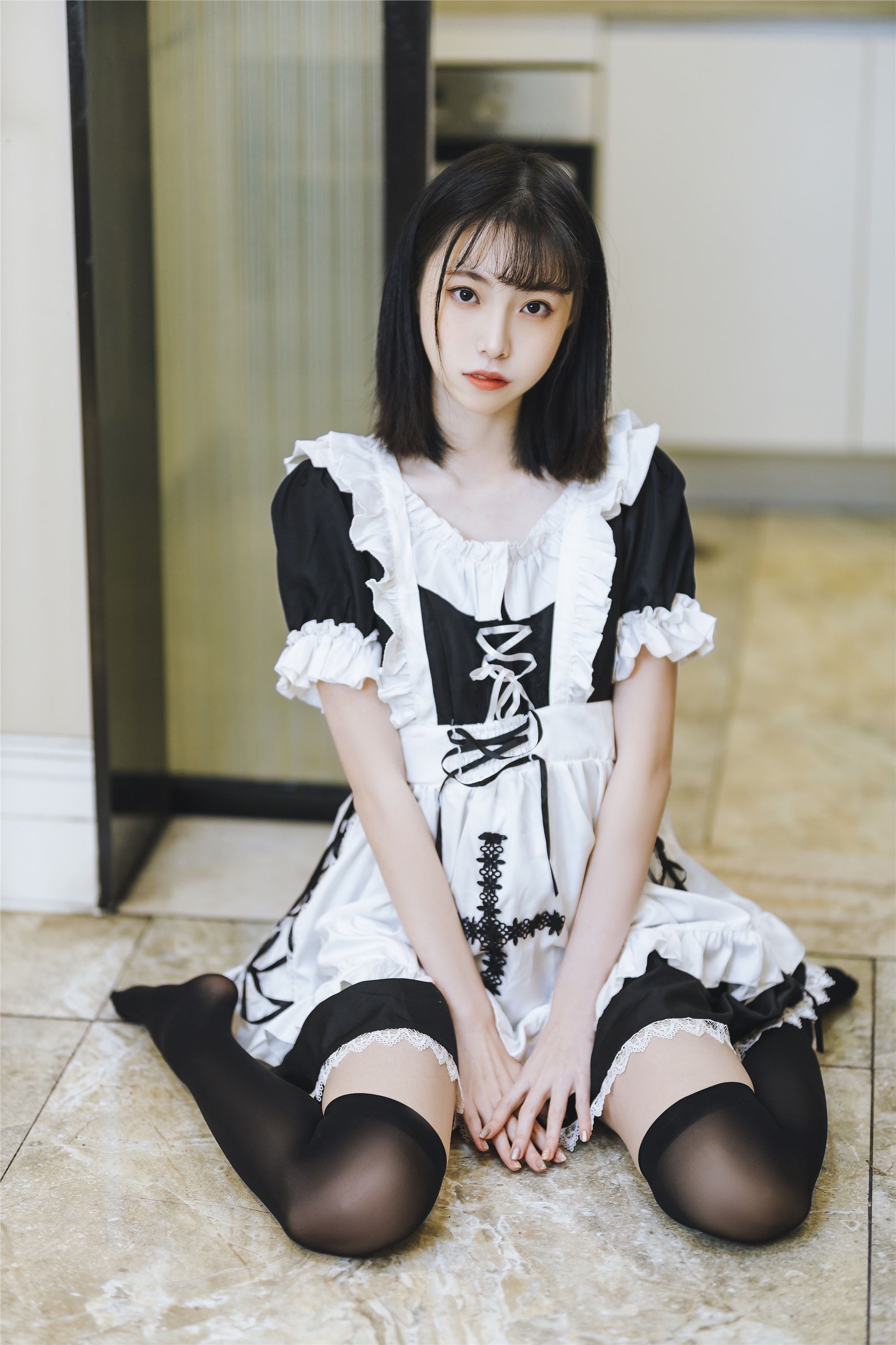 图片[37]-许岚LAN期–期N第011期短裙女仆-秀人网