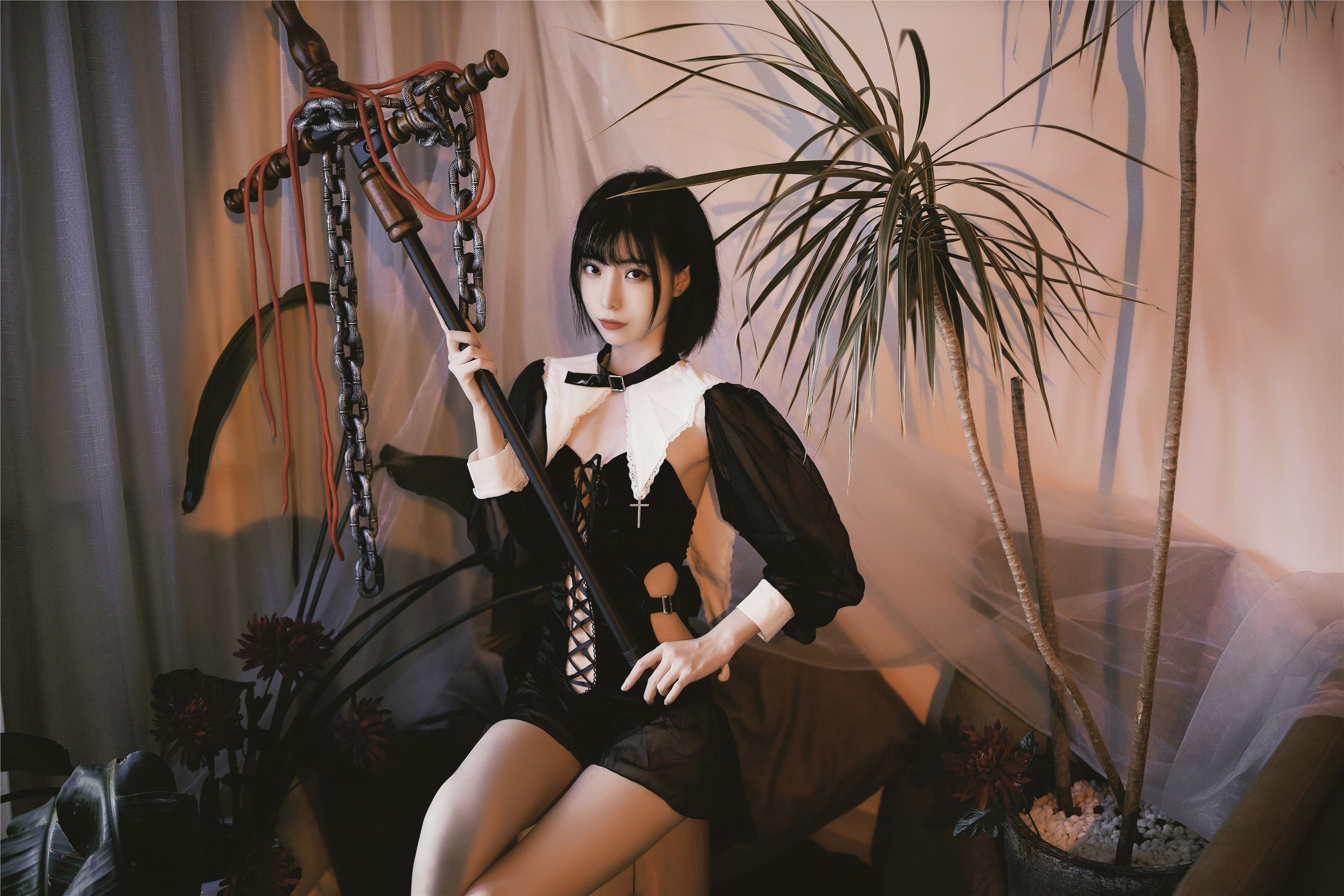 图片[32]-许岚LAN期–期N第013期修女-套图网