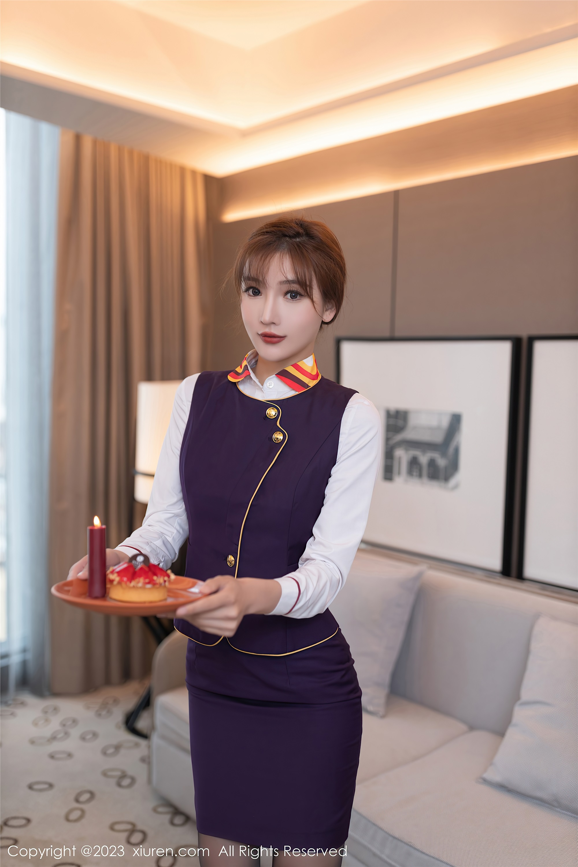 图片[2]-Xiuren秀人网期2023.08.17期N第7248期陆萱萱-套图网