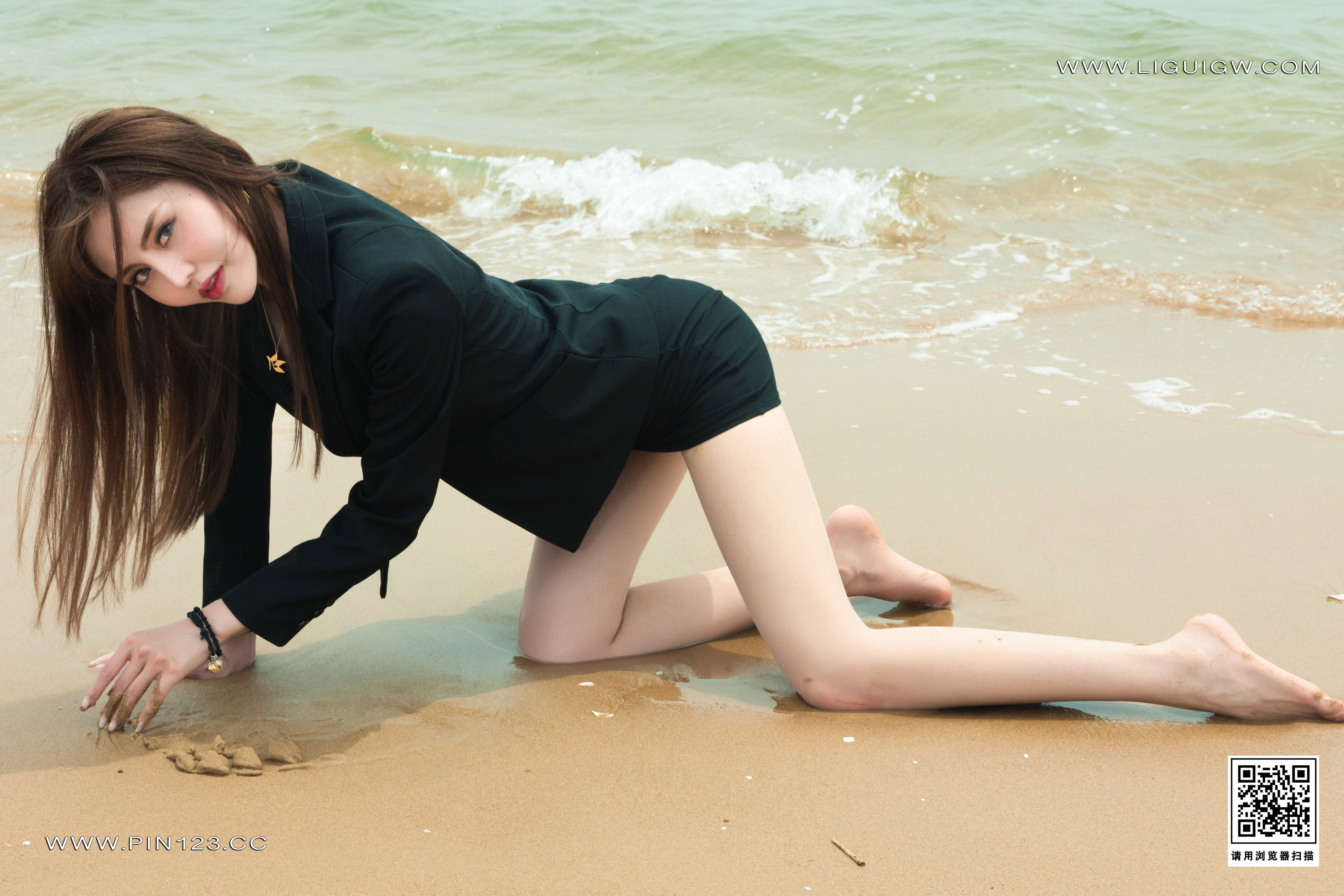 图片[32]-Ligui丽柜期2023.10.23期《沙滩柔情》期凉儿-秀人网