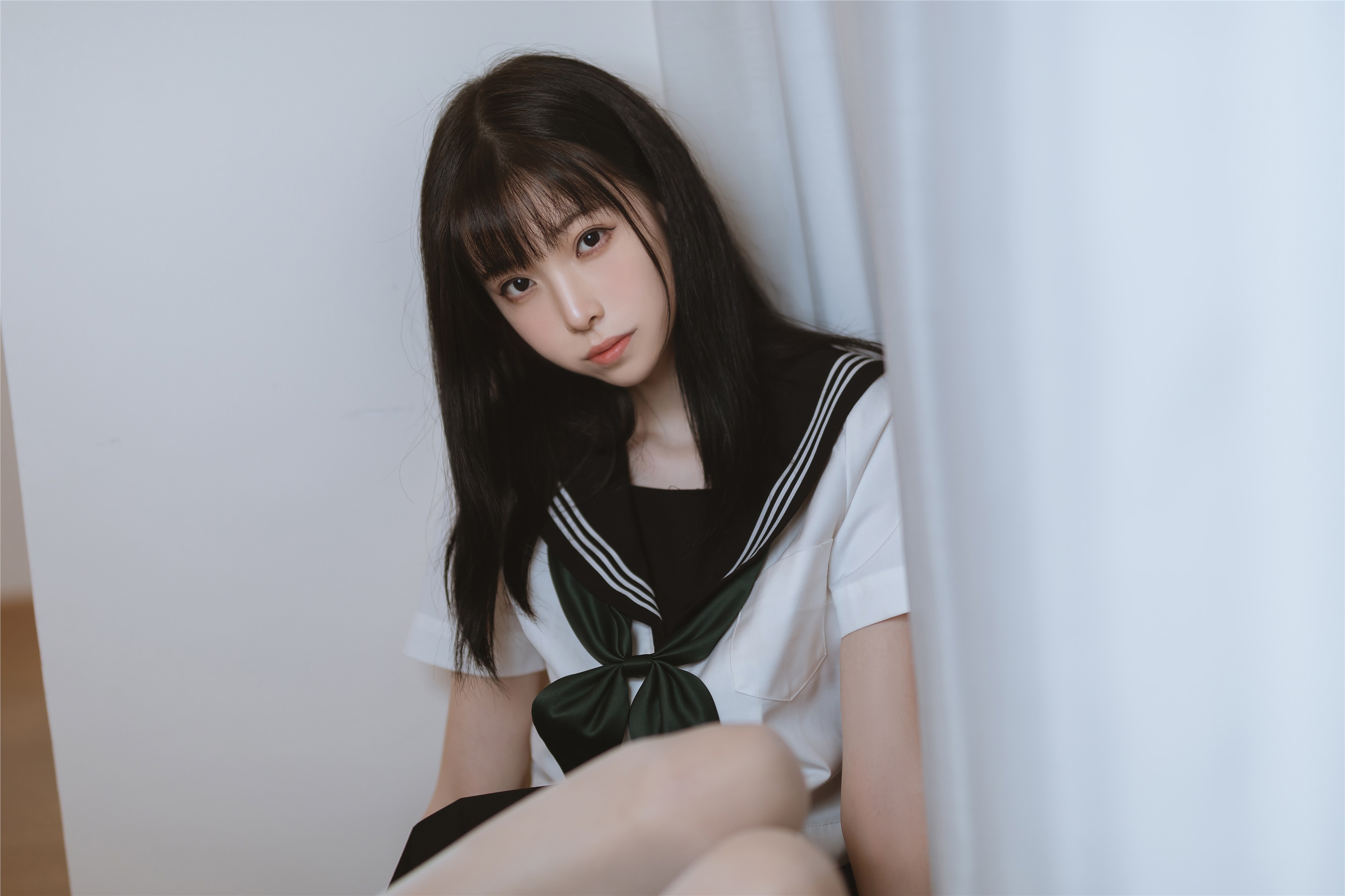 图片[17]-许岚LAN期–期N第019期白丝JK-秀人网