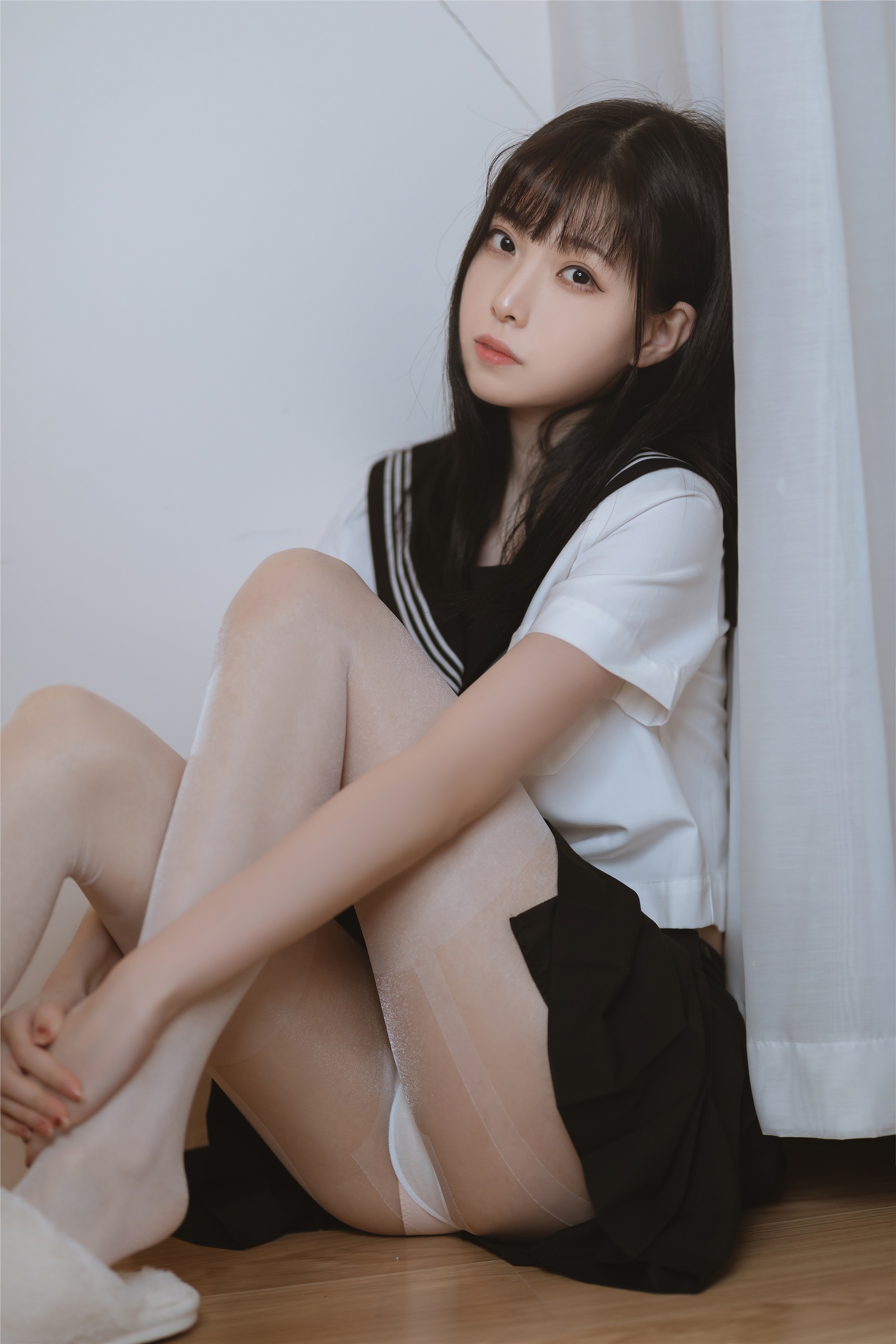 图片[18]-许岚LAN期–期N第019期白丝JK-秀人网