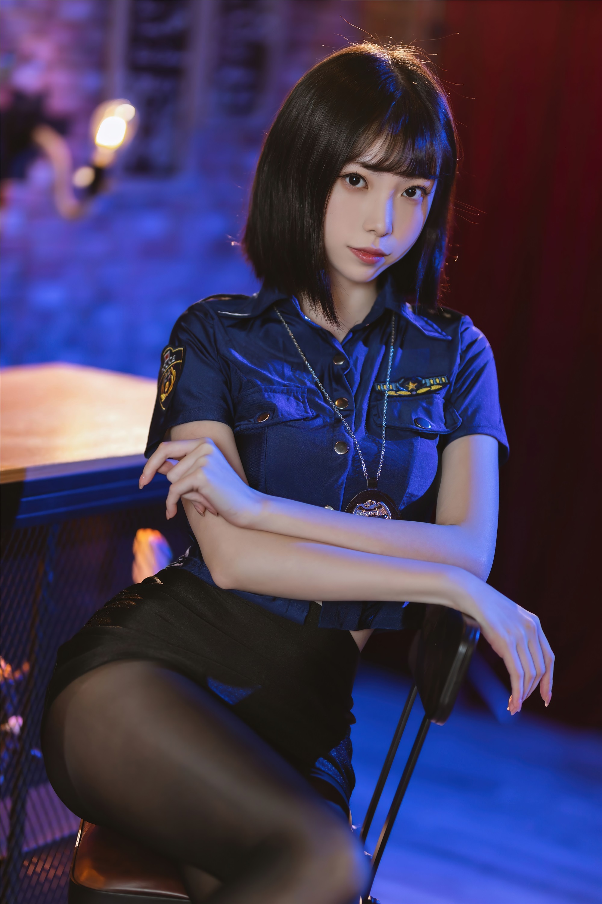 图片[6]-许岚LAN期–期N第022期黑丝制服-秀人网