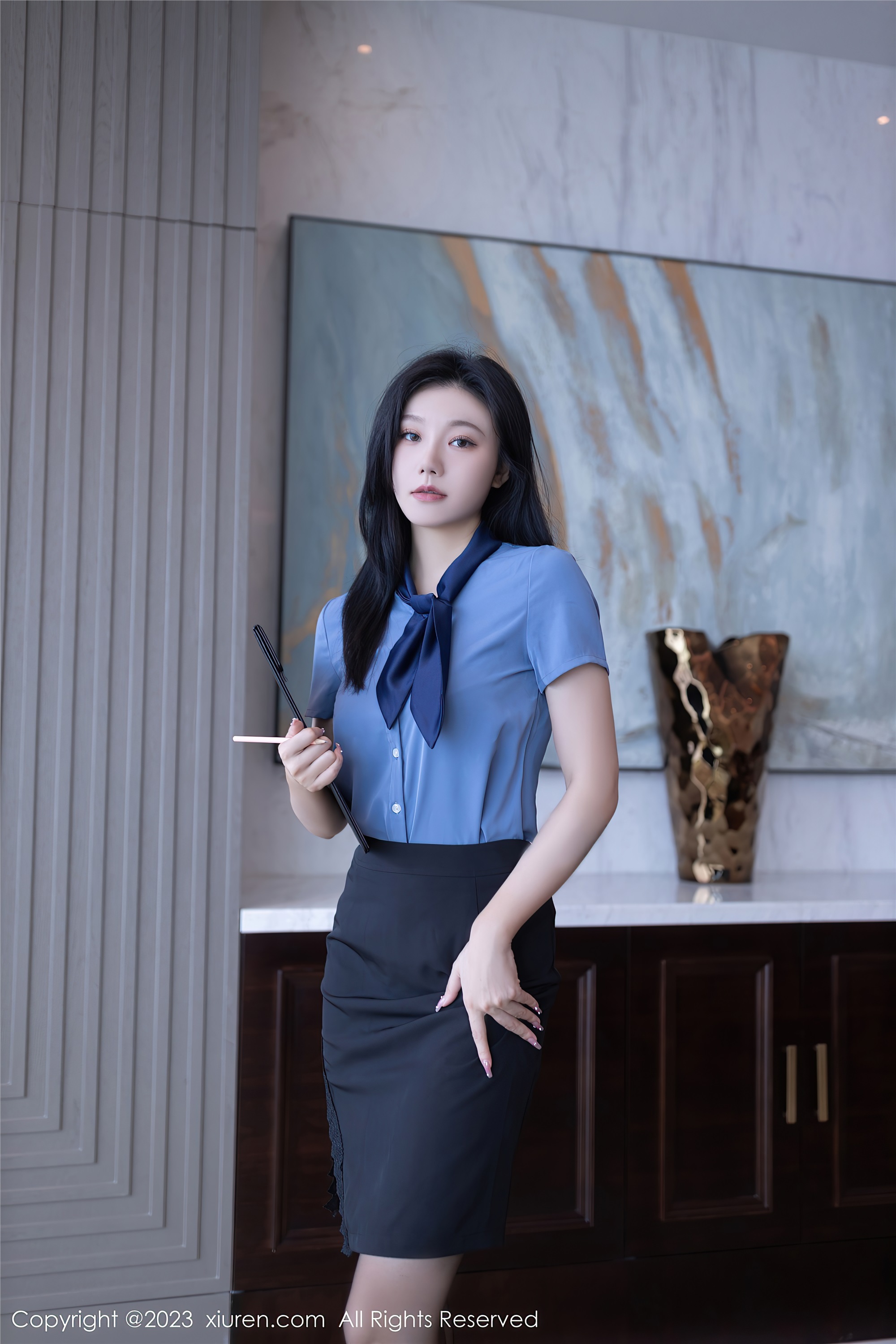 图片[3]-Xiuren秀人网期2023.09.19期N第7409期安然anran-套图网