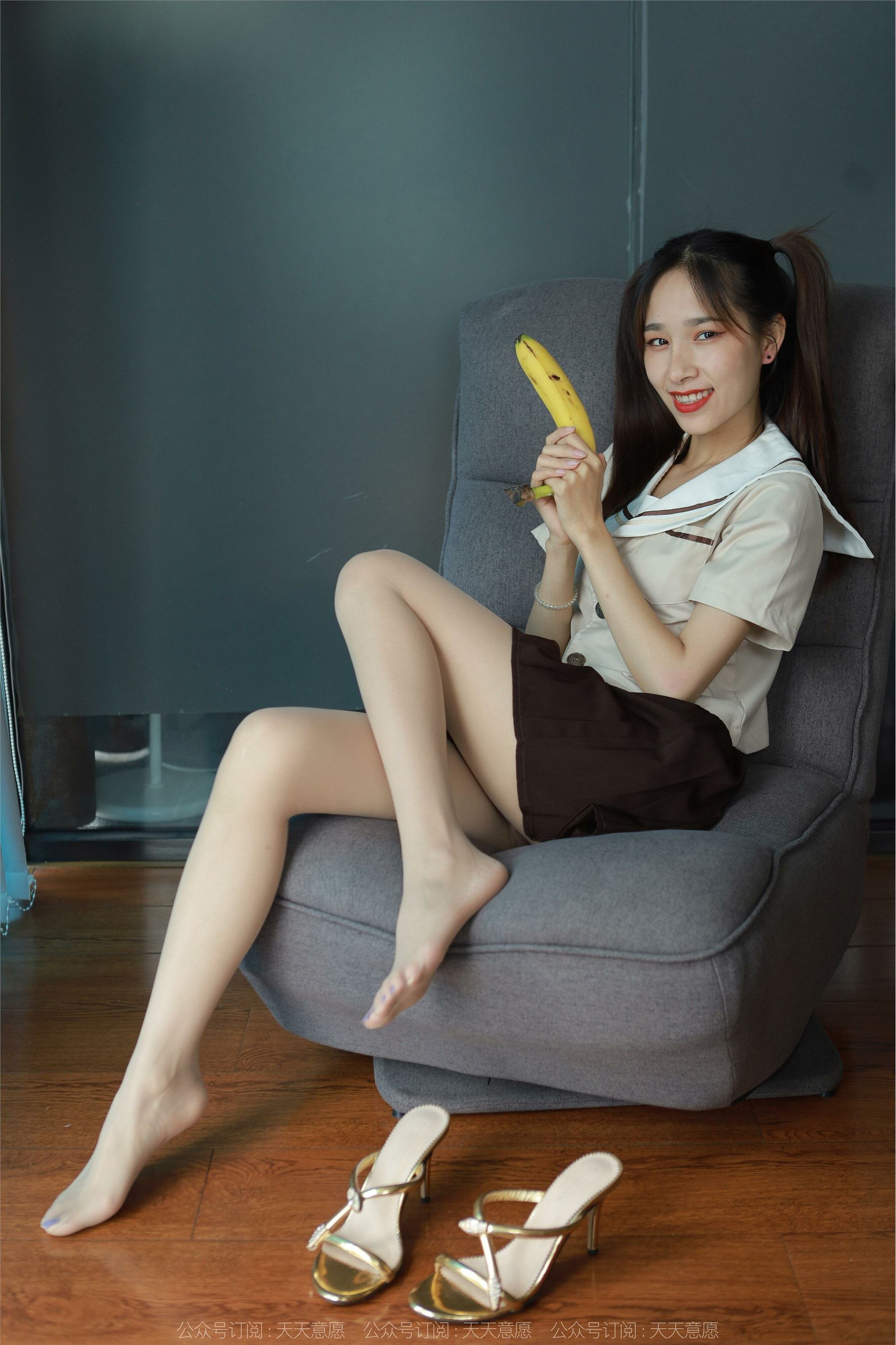 图片[3]-IESS异思趣向期期2022.08.03期丝享家期1166：美子《香蕉少女》-套图网