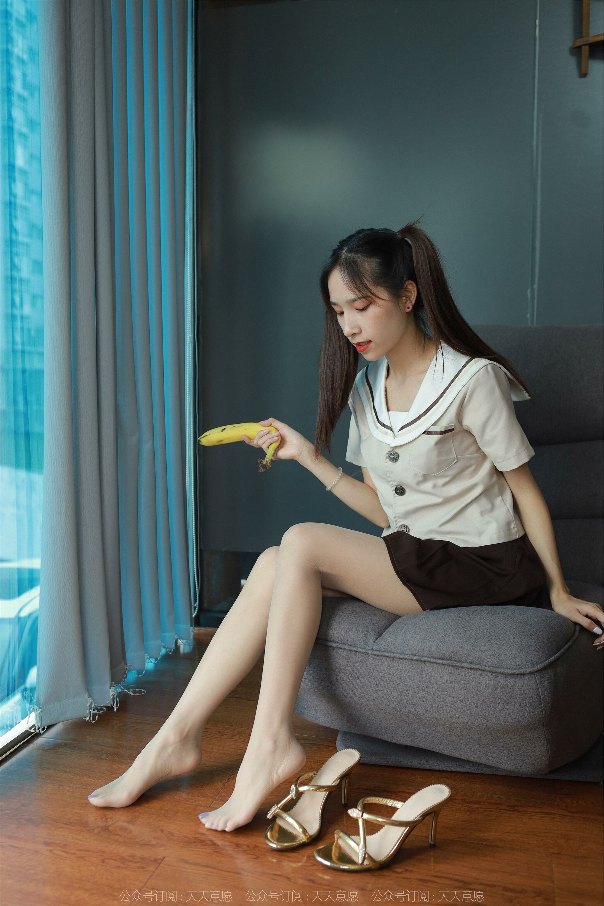 图片[4]-IESS异思趣向期期2022.08.03期丝享家期1166：美子《香蕉少女》-套图网