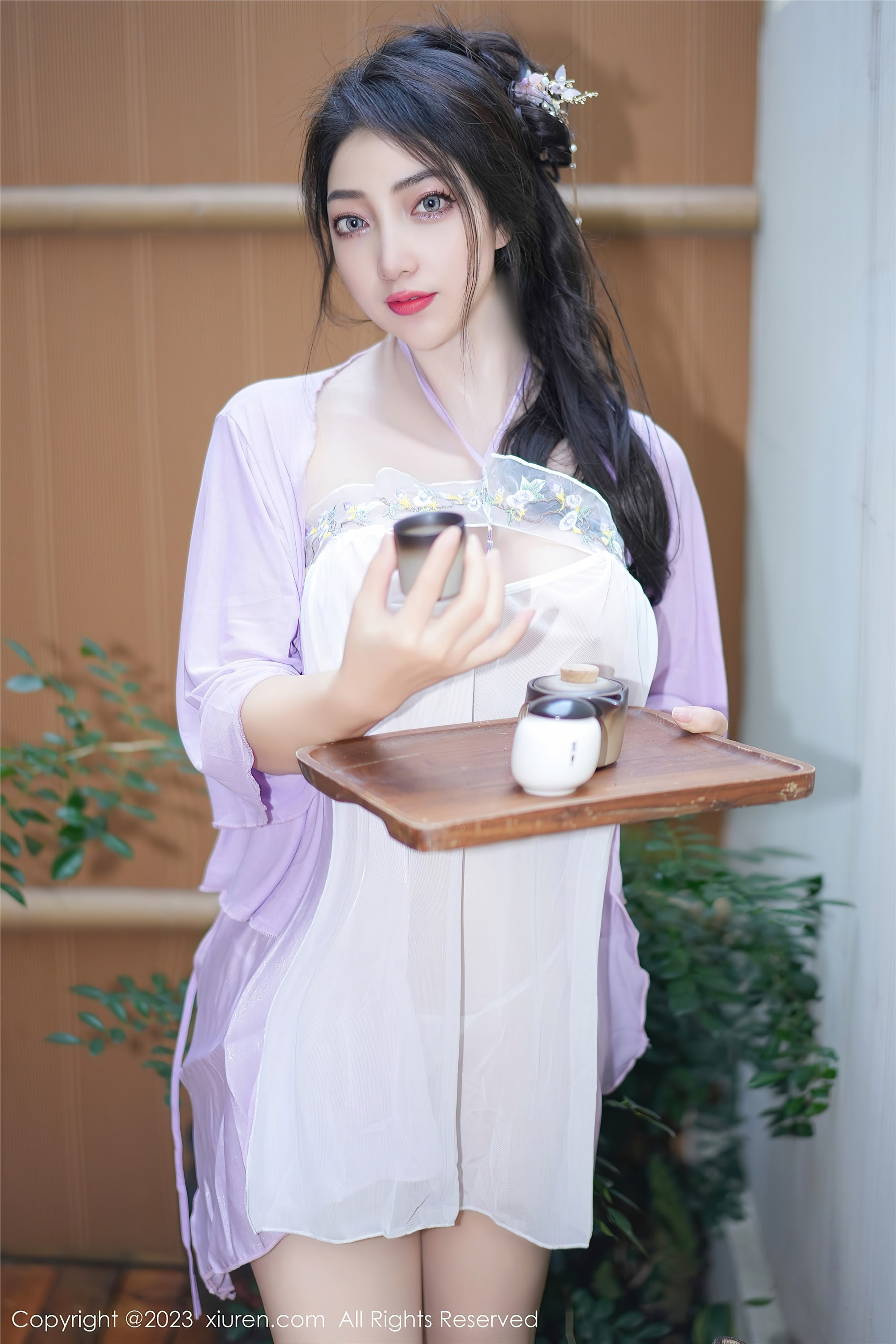 图片[2]-Xiuren秀人网期2023.11.15期N第7665期娇喘JC-套图网