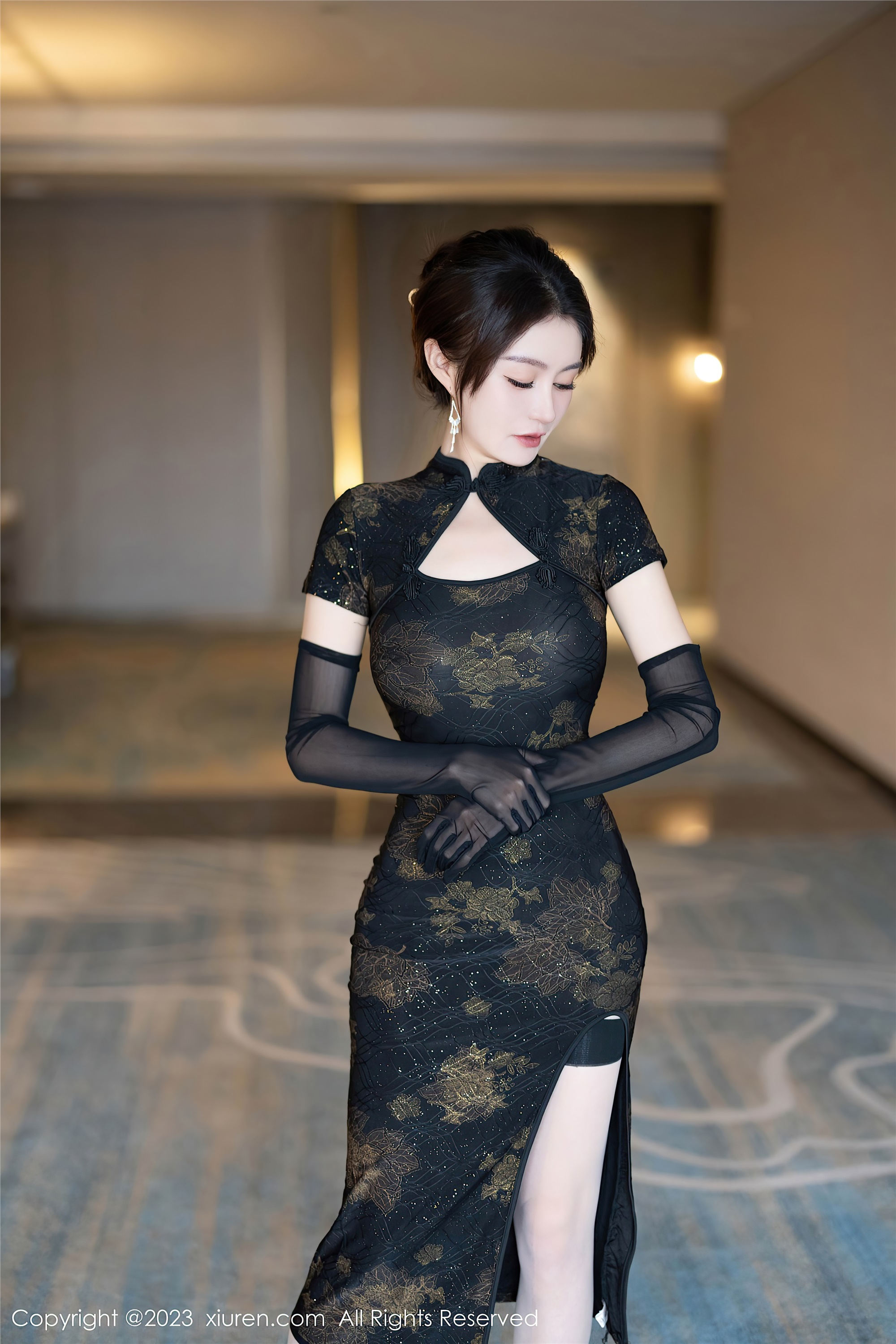 图片[2]-Xiuren秀人网期2023.11.20期N第7688期唐宁宁-秀人网