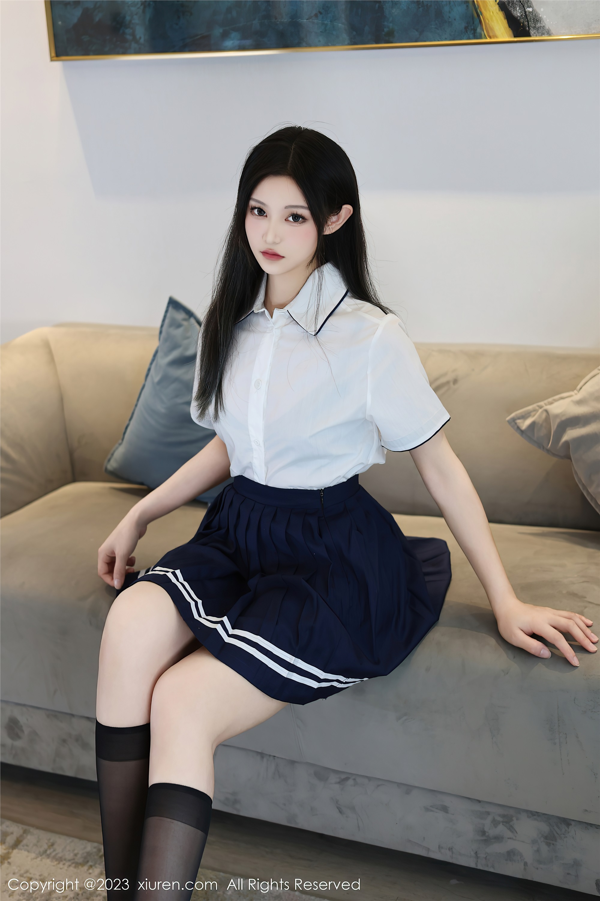 图片[2]-Xiuren秀人网期2023.11.22期N第7697期大橘BBKira-秀人网