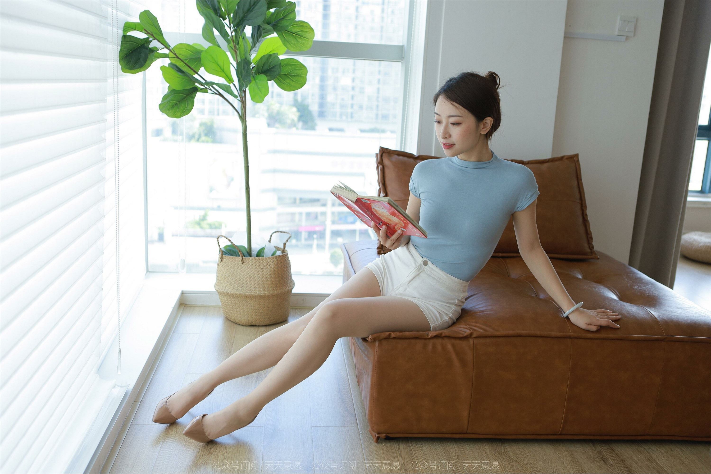 图片[3]-IESS异思趣向期期2022.08.15期丝享家期1178：小婕《蓝衣女神》-秀人网