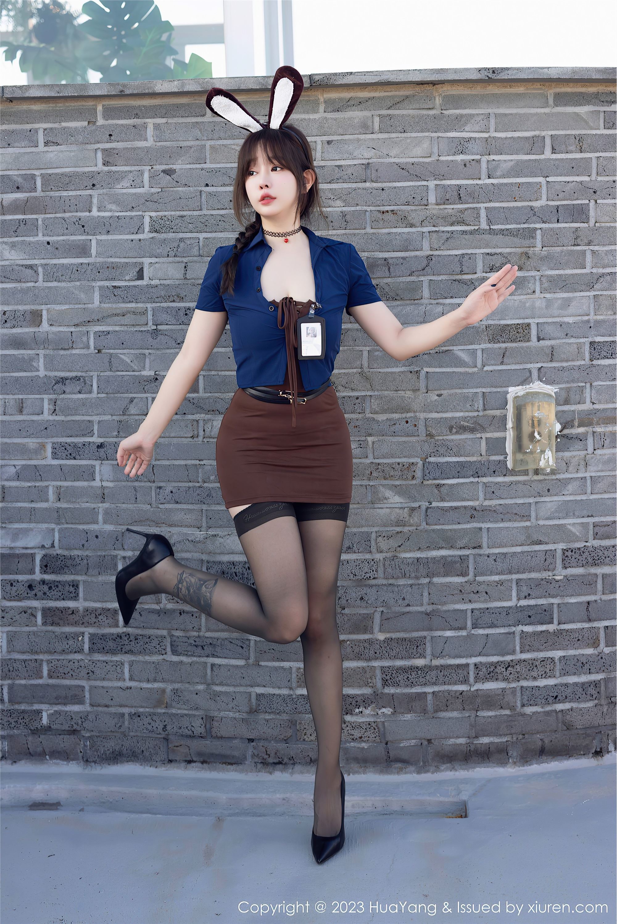 图片[3]-HuaYang花漾show期2023.12.01期VOL.555期王雨纯-秀人网