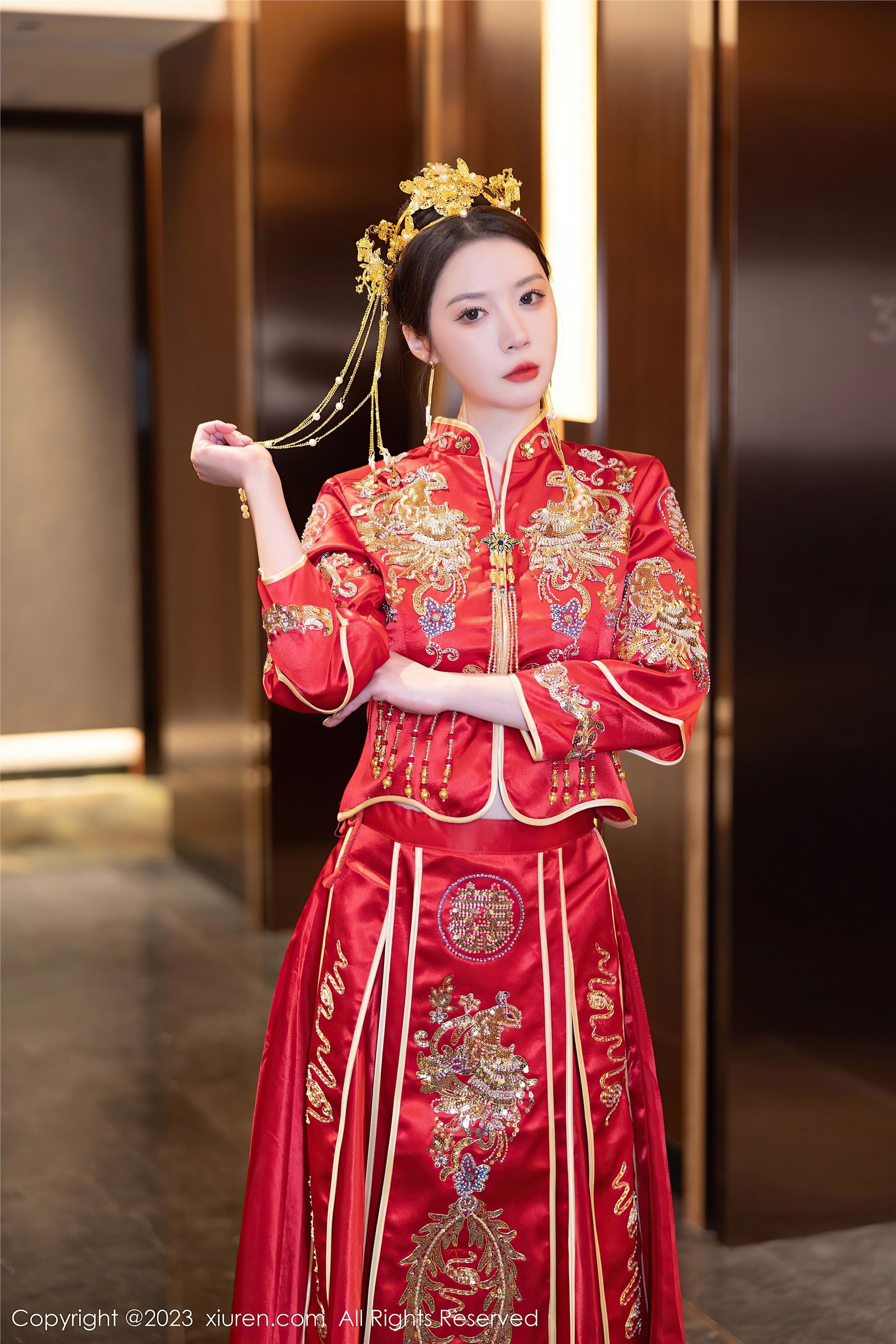 图片[2]-Xiuren秀人网期2023.12.05期N第7766期梦心玥-秀人网