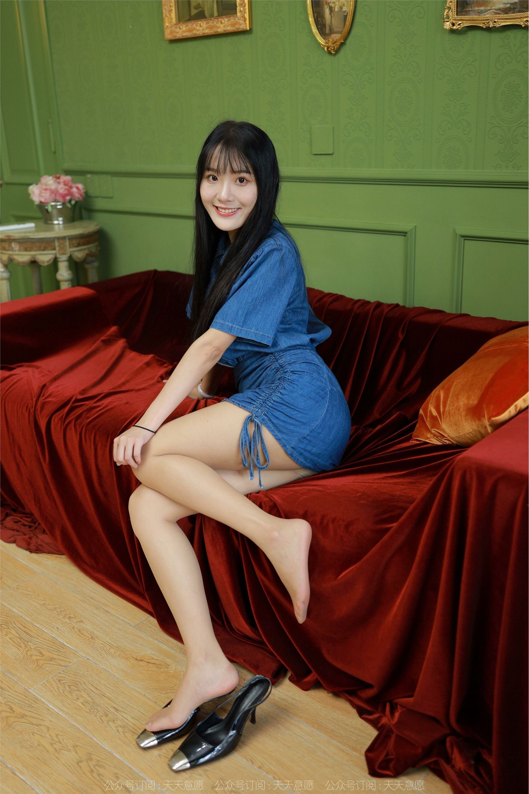 图片[6]-IESS异思趣向期期2022.08.27期丝享家期1190期婉萍《蓝色牛仔裙》-套图网