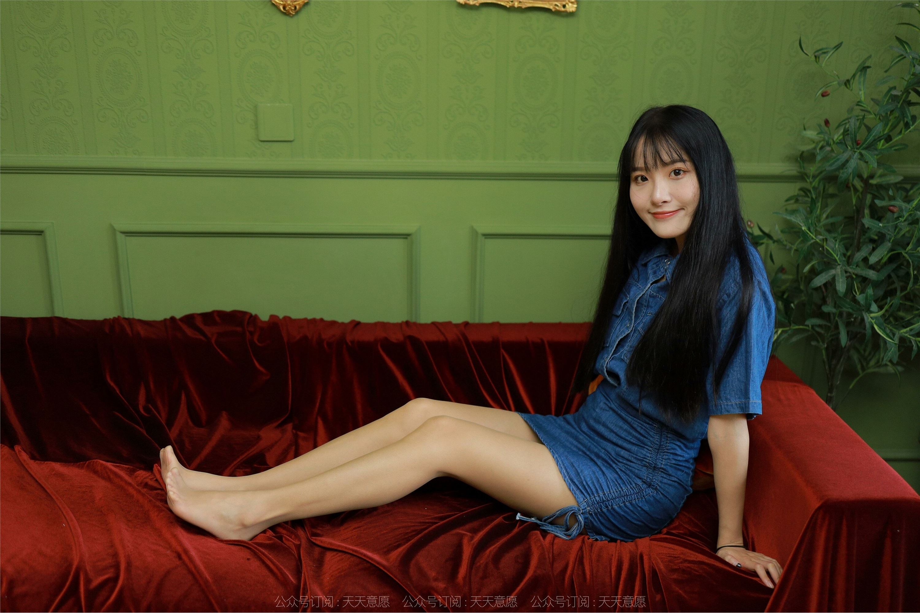 图片[8]-IESS异思趣向期期2022.08.27期丝享家期1190期婉萍《蓝色牛仔裙》-套图网