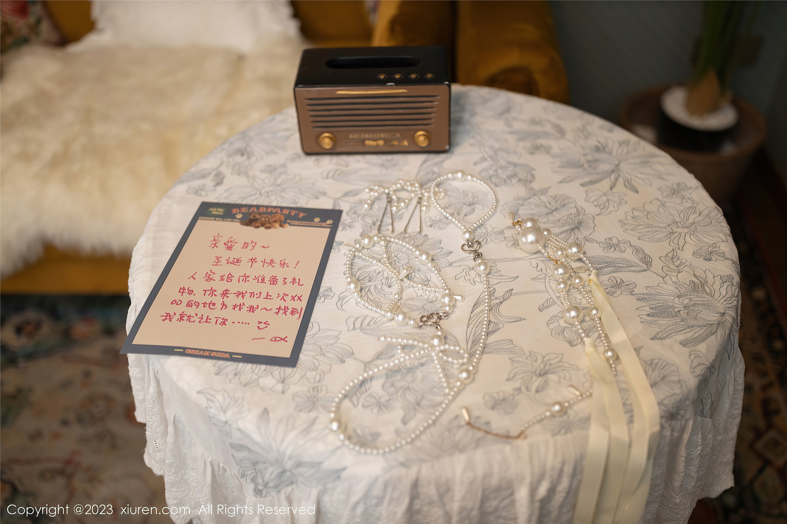 Xiuren秀人网期2023.12.22期N第7854期鱼子酱Fish-套图网