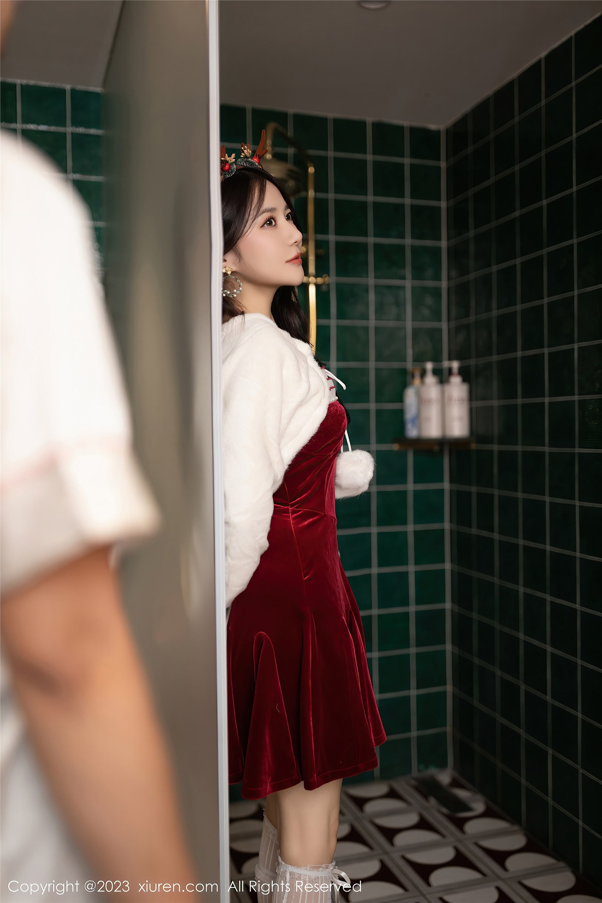 图片[2]-Xiuren秀人网期2023.12.22期N第7854期鱼子酱Fish-套图网