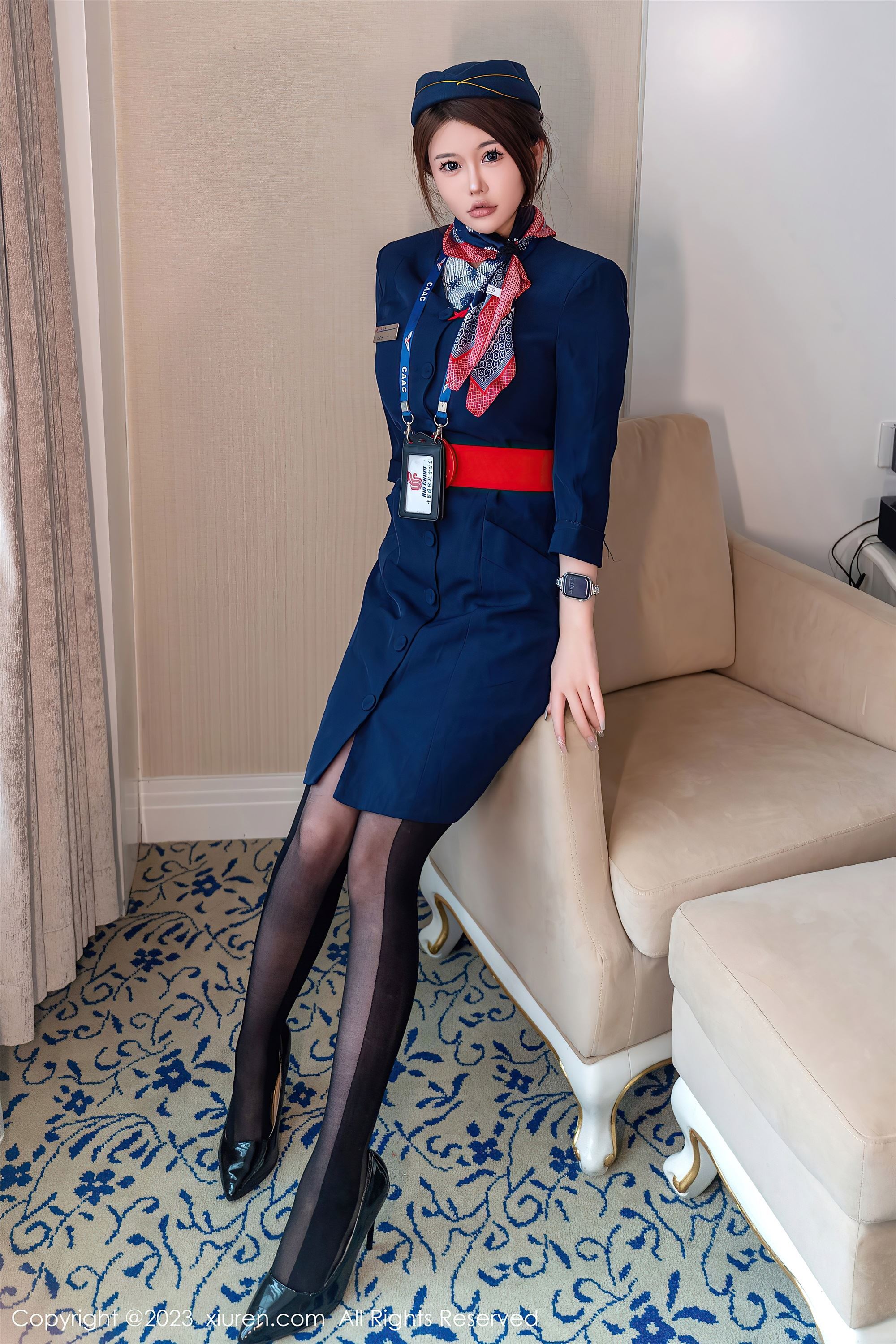 图片[2]-Xiuren秀人网期2023.12.28期N第7879期甜妮-套图网