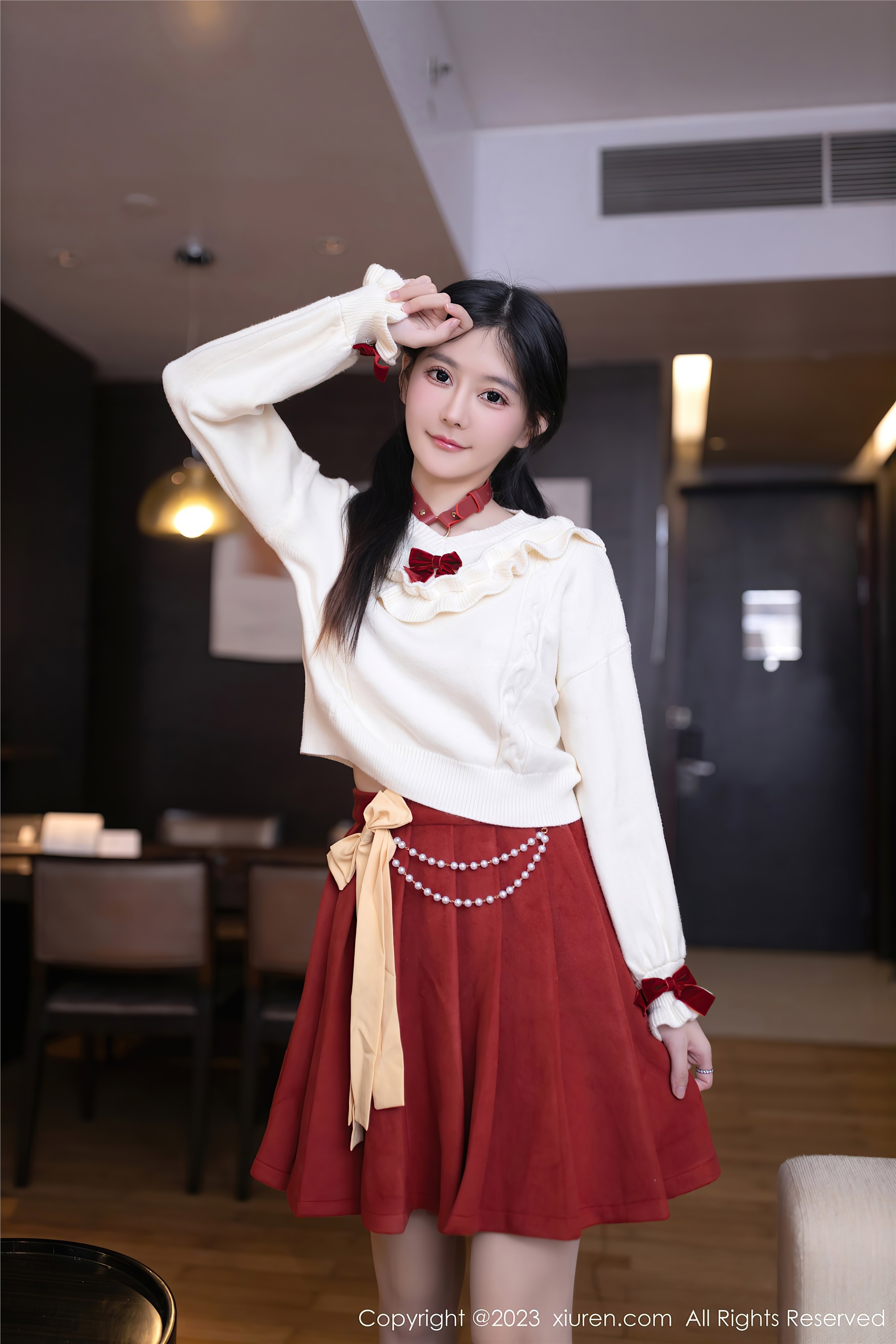 图片[2]-Xiuren秀人网期2023.12.29期N第7890期幼幼-秀人网