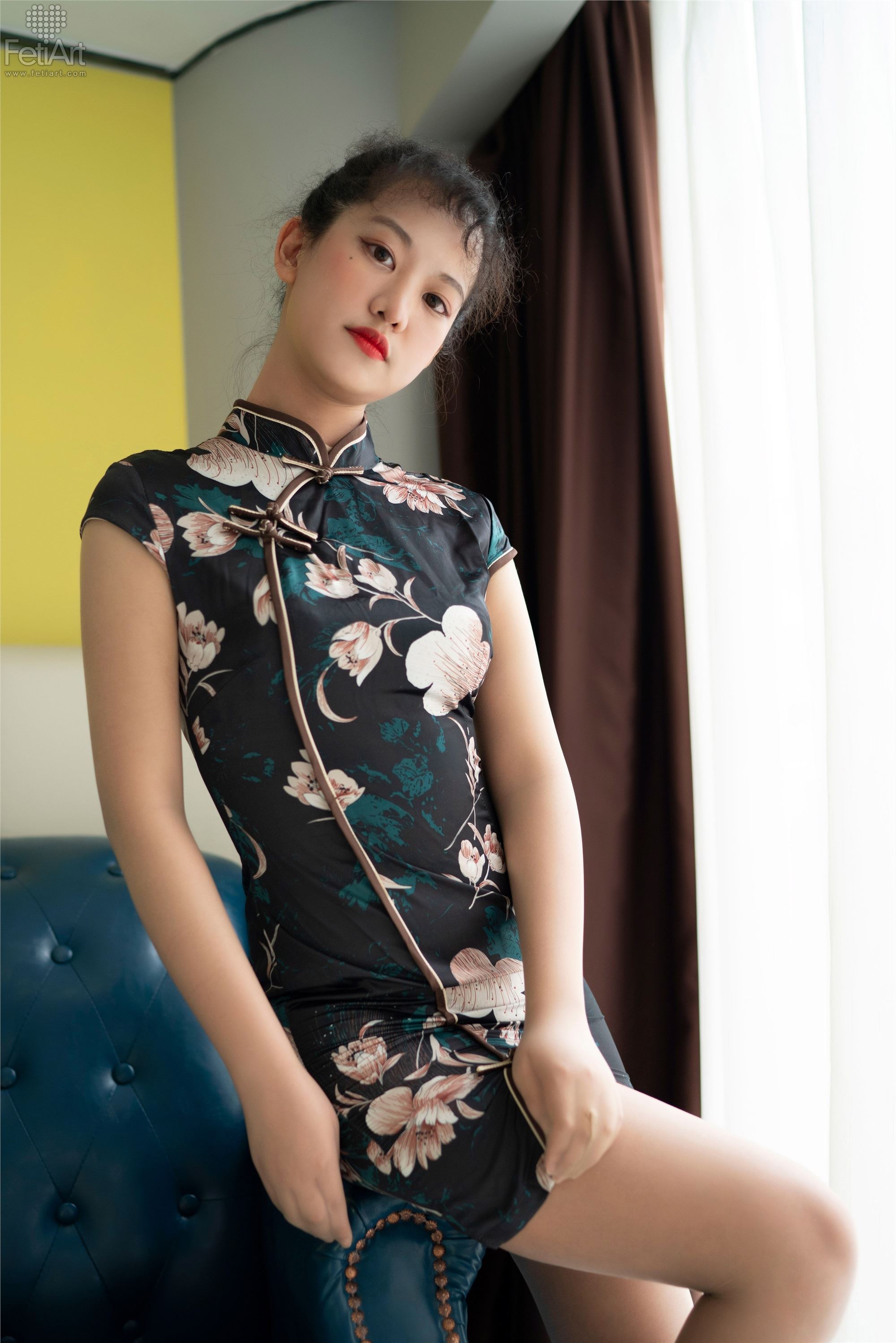 图片[5]-FetiArt尚物集期N第00062期Chinese期Dressing期Girl-套图网