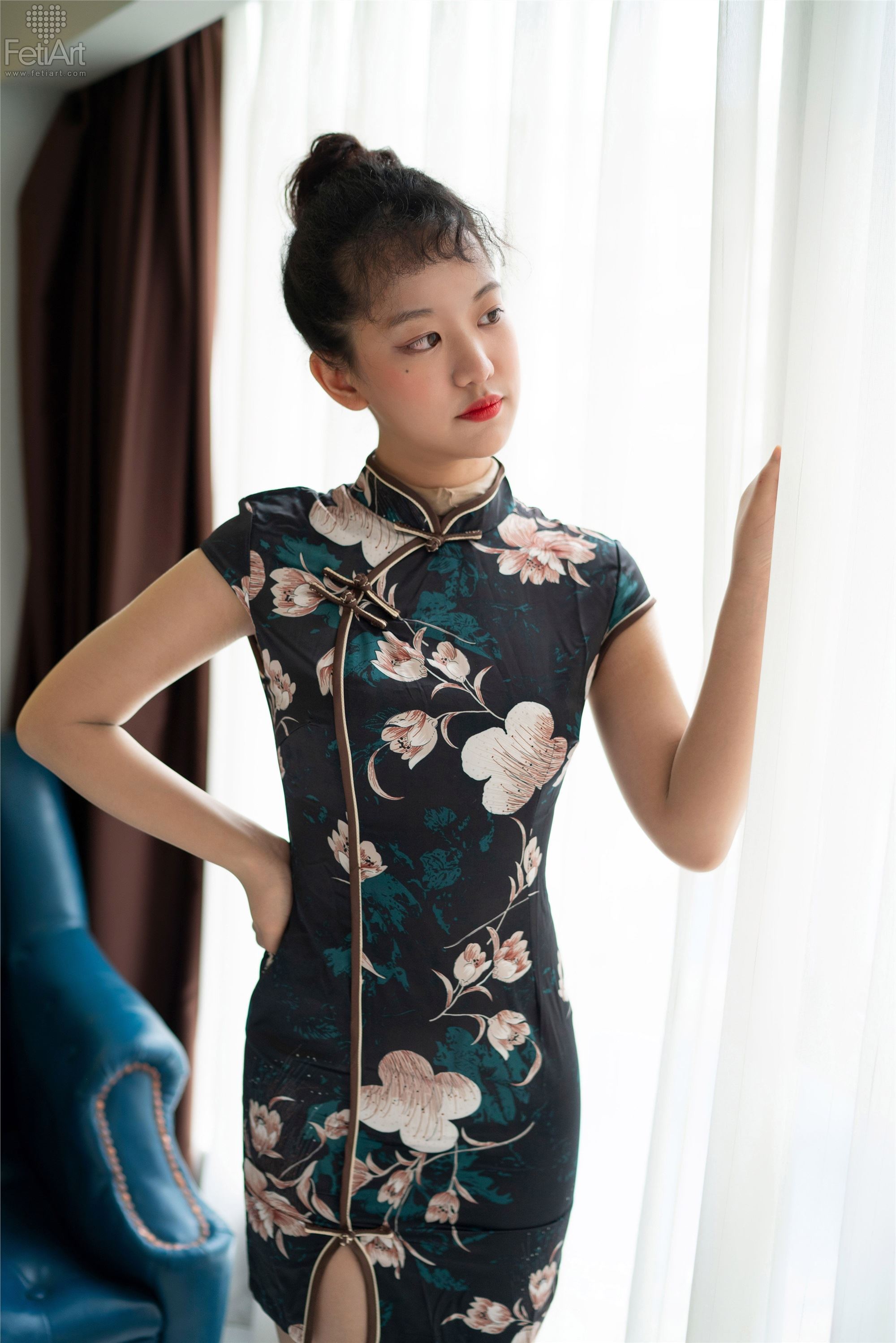 图片[3]-FetiArt尚物集期N第00062期Chinese期Dressing期Girl-蕾丝猫-蕾丝猫