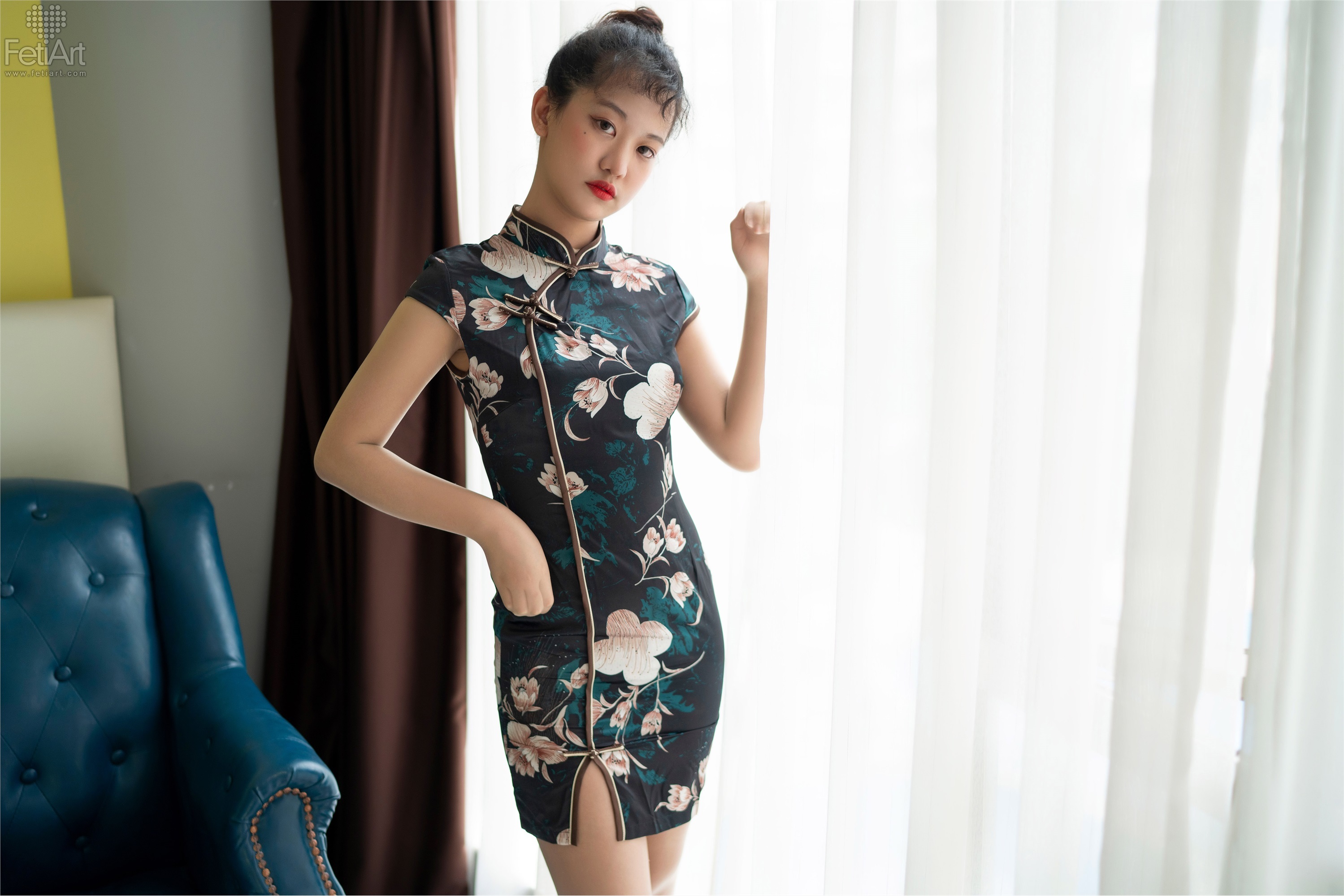 图片[4]-FetiArt尚物集期N第00062期Chinese期Dressing期Girl-蕾丝猫-蕾丝猫