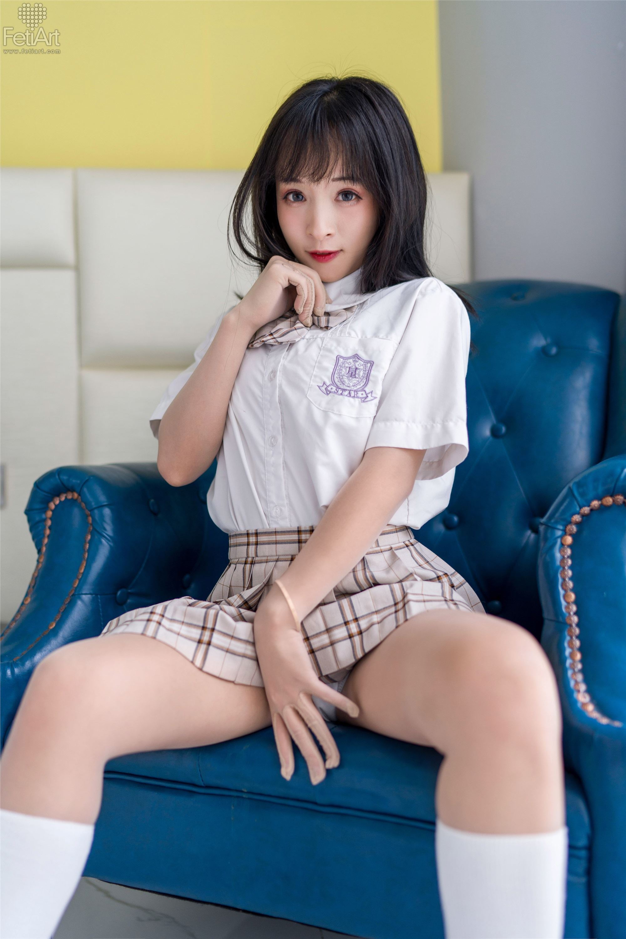 图片[4]-FetiArt尚物集期N第00063期Lively期School期Girl-蕾丝猫-蕾丝猫
