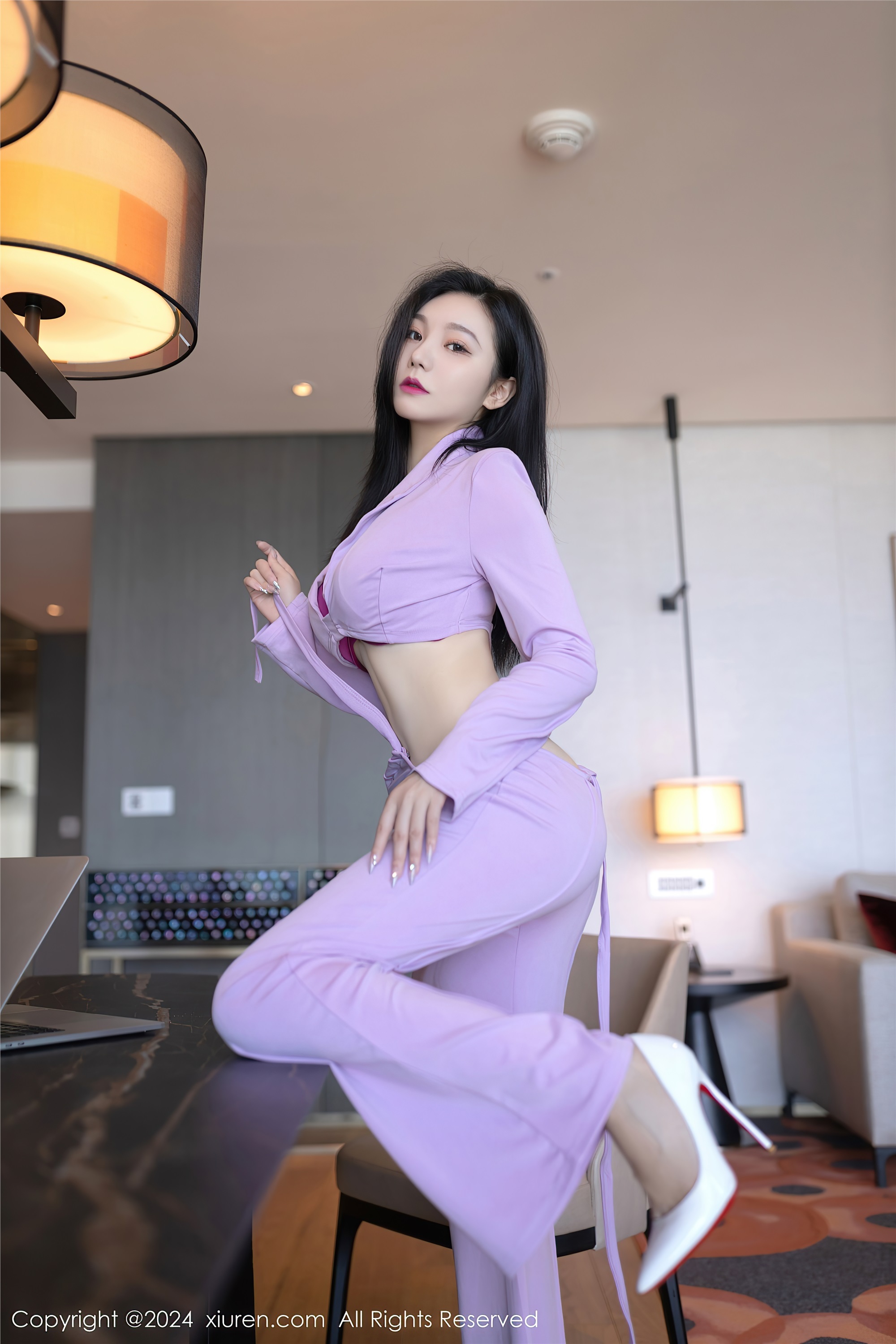 图片[8]-Xiuren秀人网期2024.01.23期N第8006期安然anran-秀人网