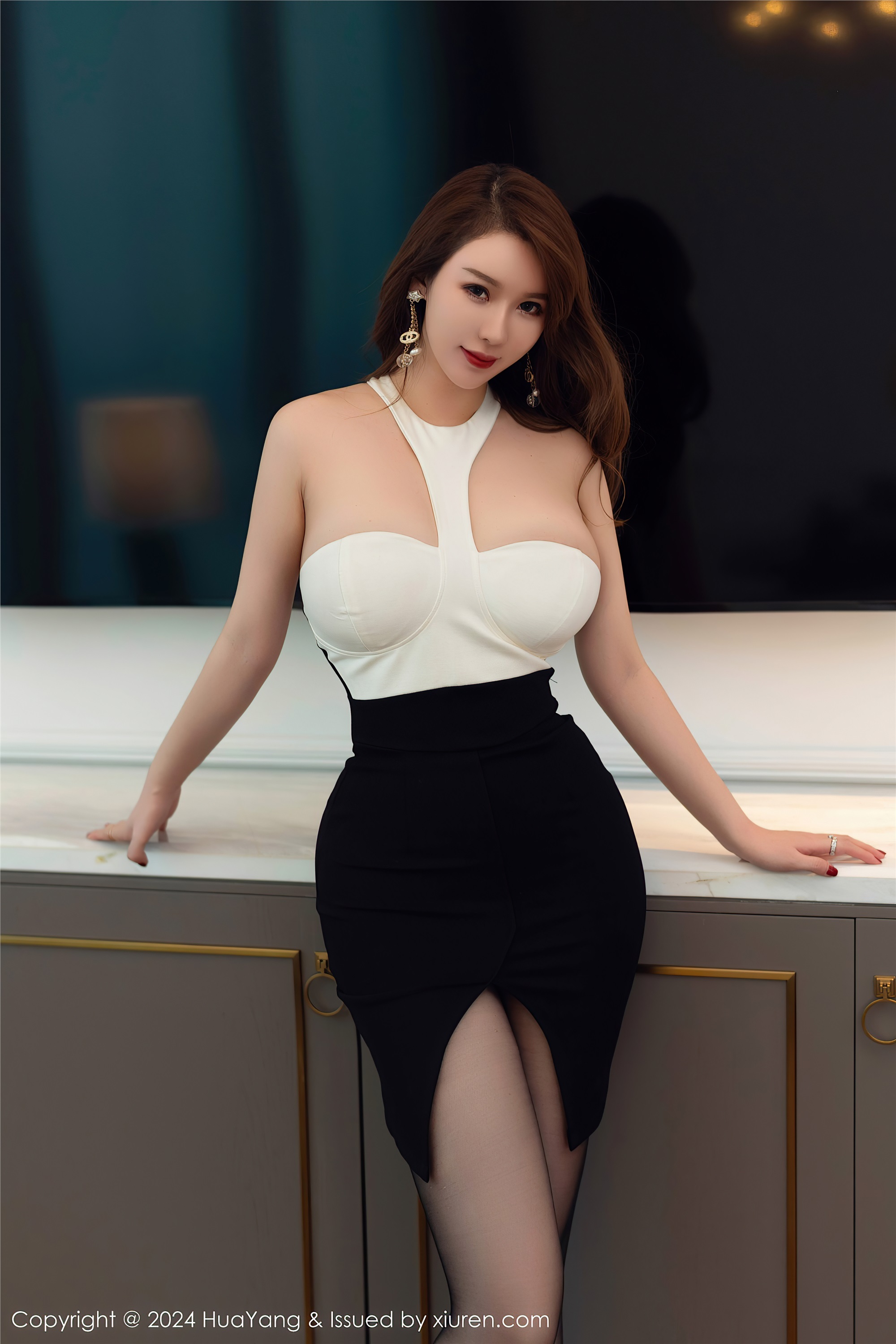 HuaYang花漾show期2024.01.17期VOL.564期尤妮丝Egg-秀人网