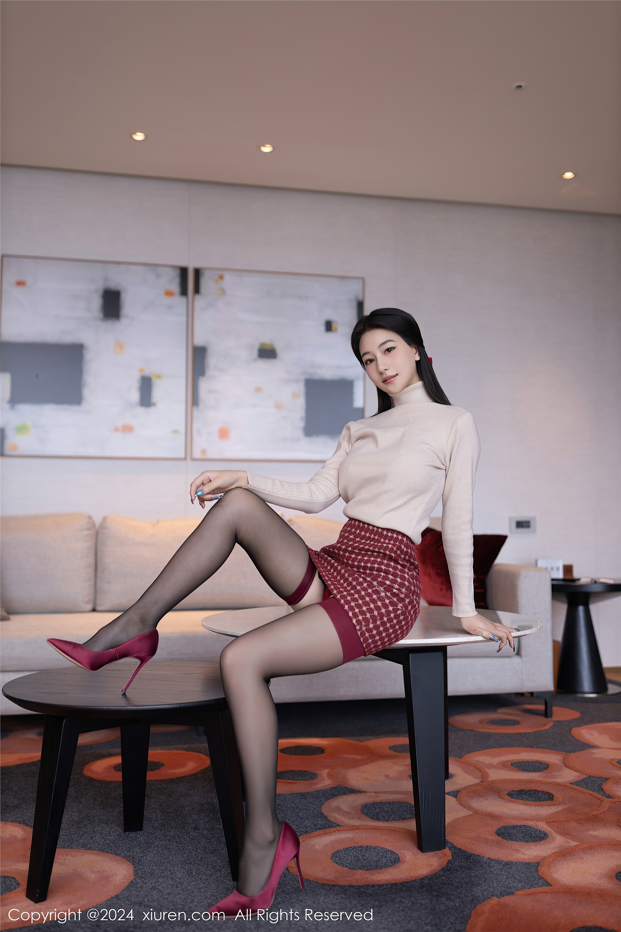 Xiuren秀人网期2024.02.06期N第8074期熊小诺-秀人网